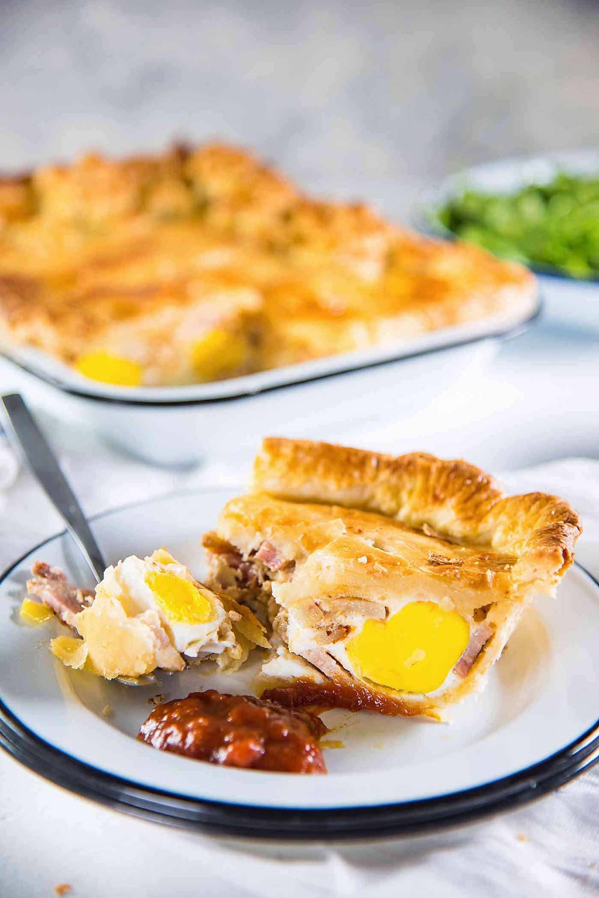 New Zealand Bacon and Egg Pie