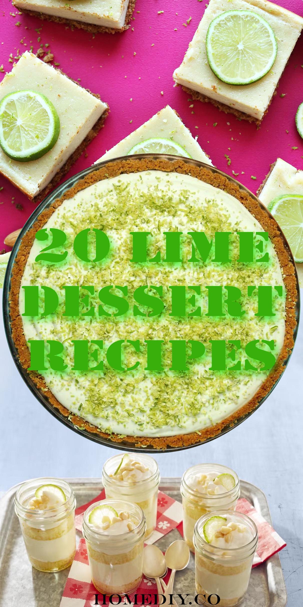 20 Lime Dessert Recipes