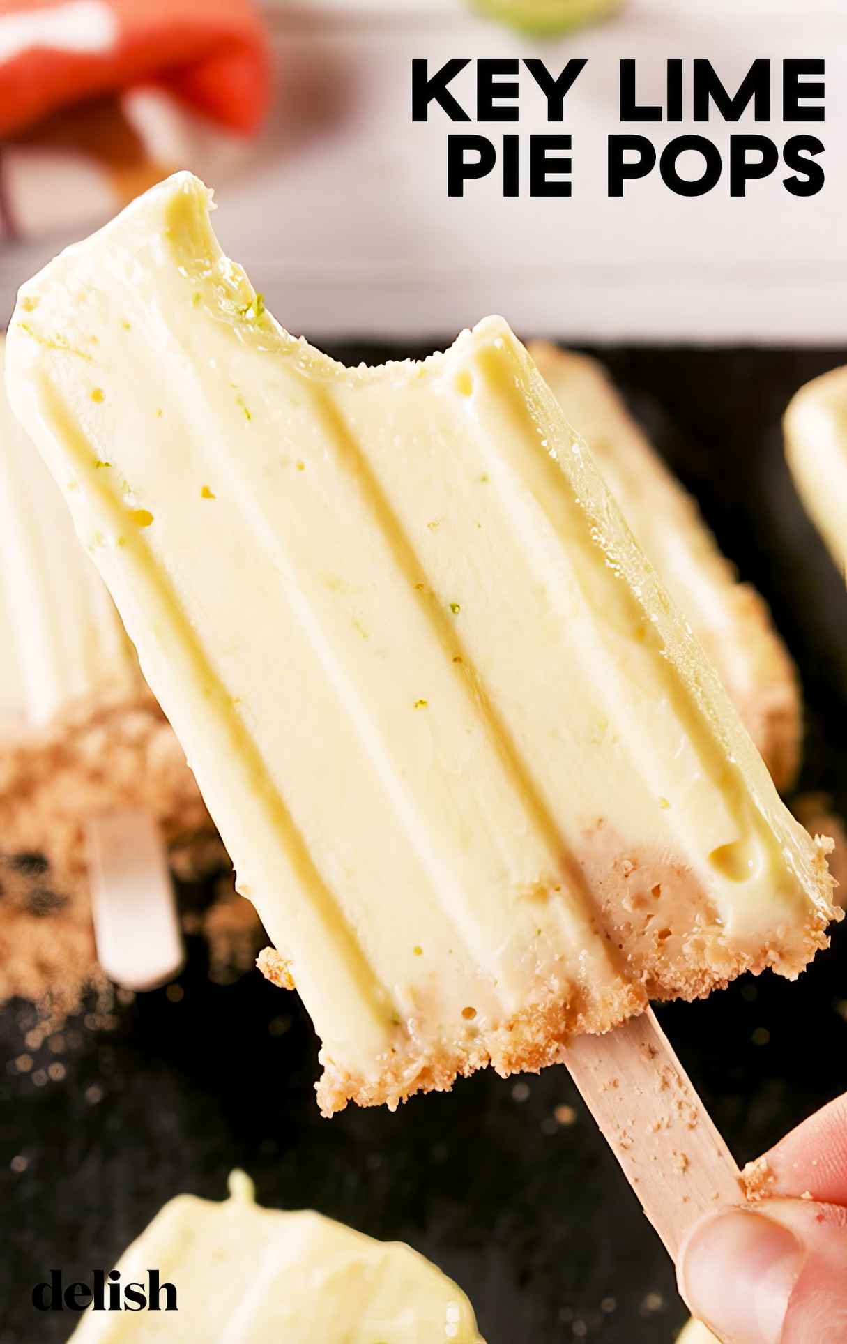 Key Lime Pie Pops