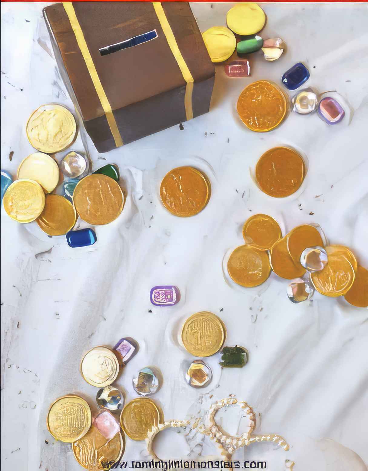 Pirate Treasure Sensory Bin