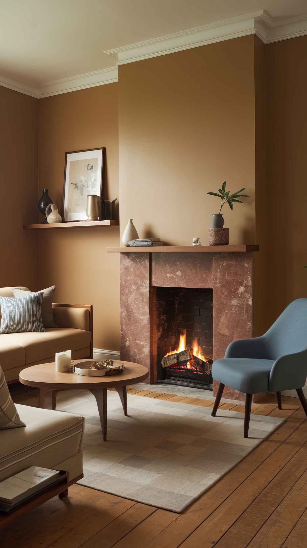 Tiny Fireplace Ideas for Warmth