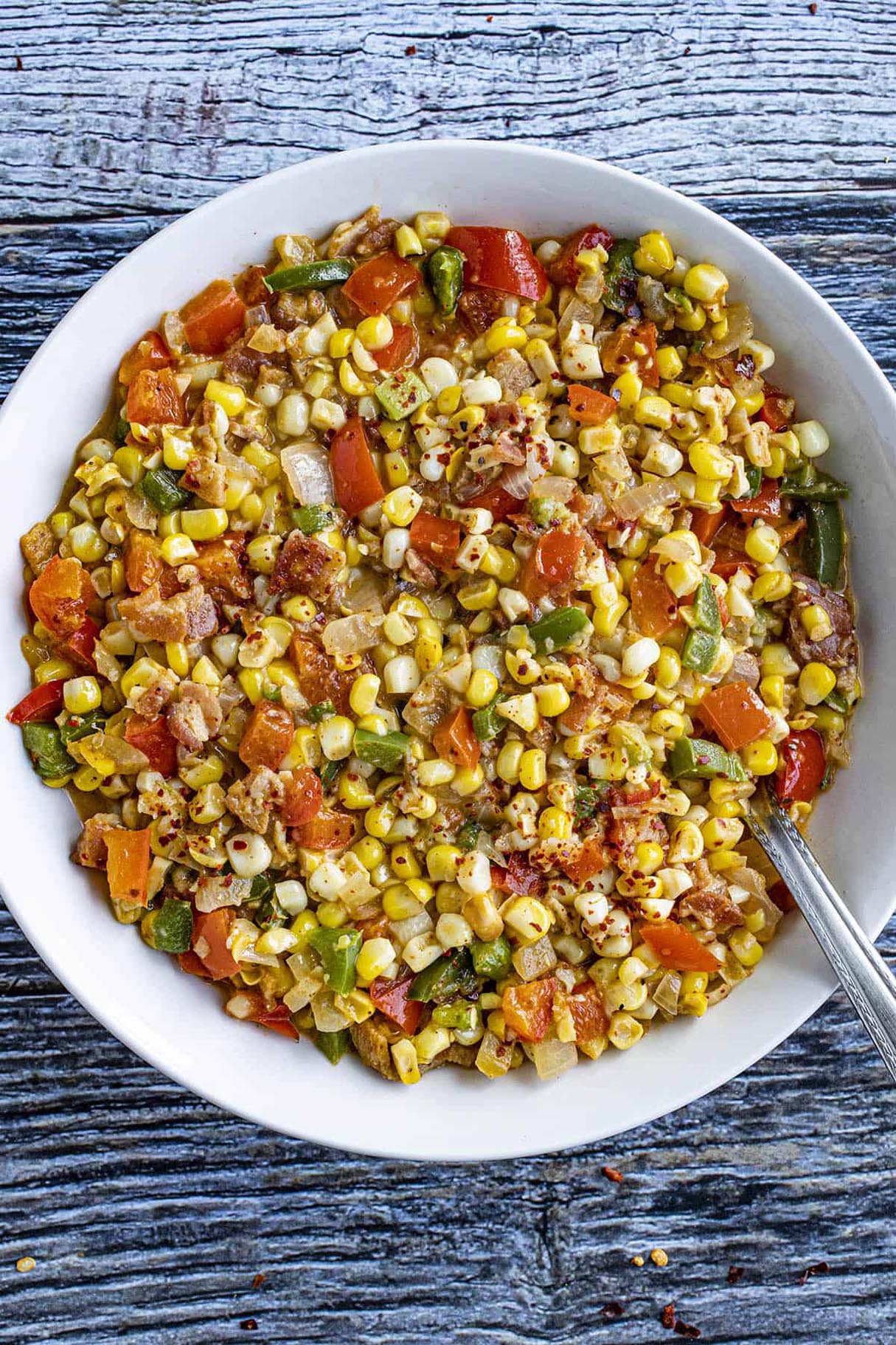 Cajun Corn Maque Choux