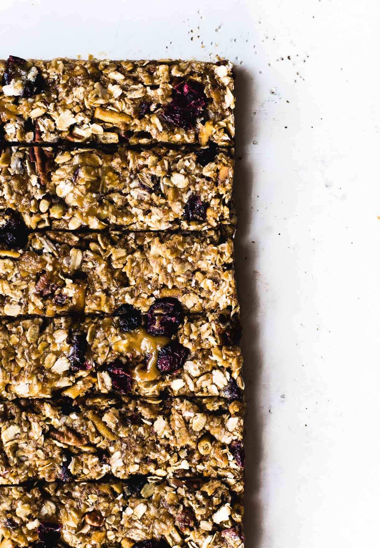 Chewiest No-bake Peanut Butter Granola Bars
