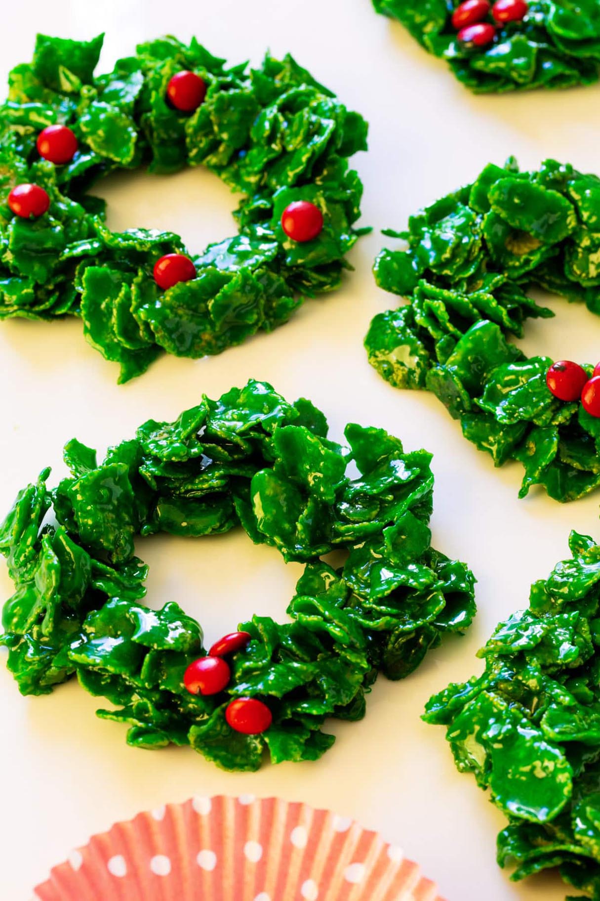 Cornflake Christmas Wreaths
