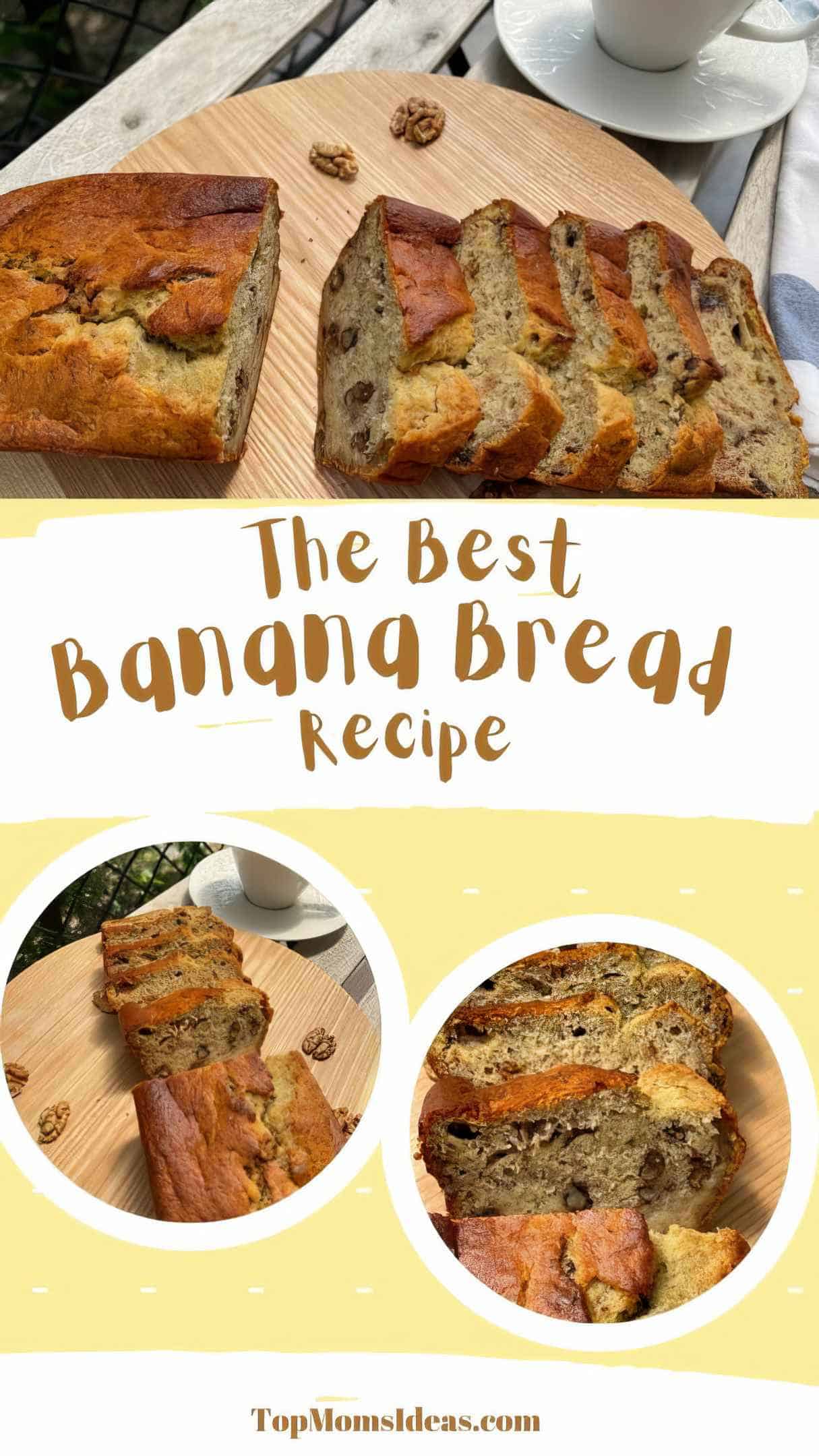 Delicious Banana Bread with Overripe Bananas