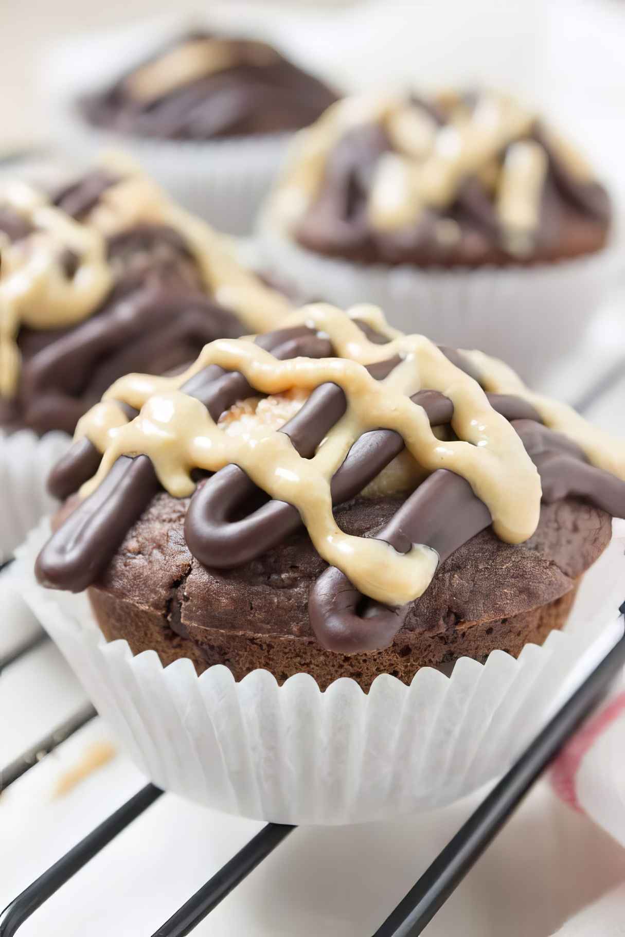 Double Chocolate Banana Muffins