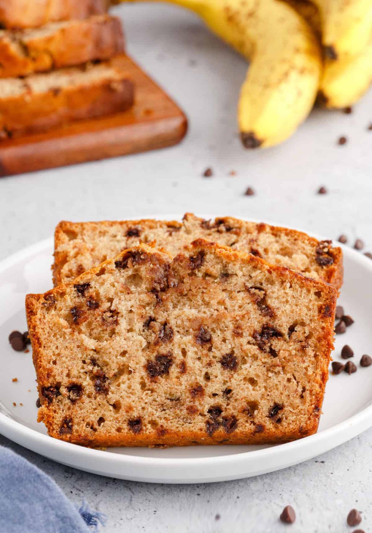 Easy Banana Bread Recipe with Chocolate Chips