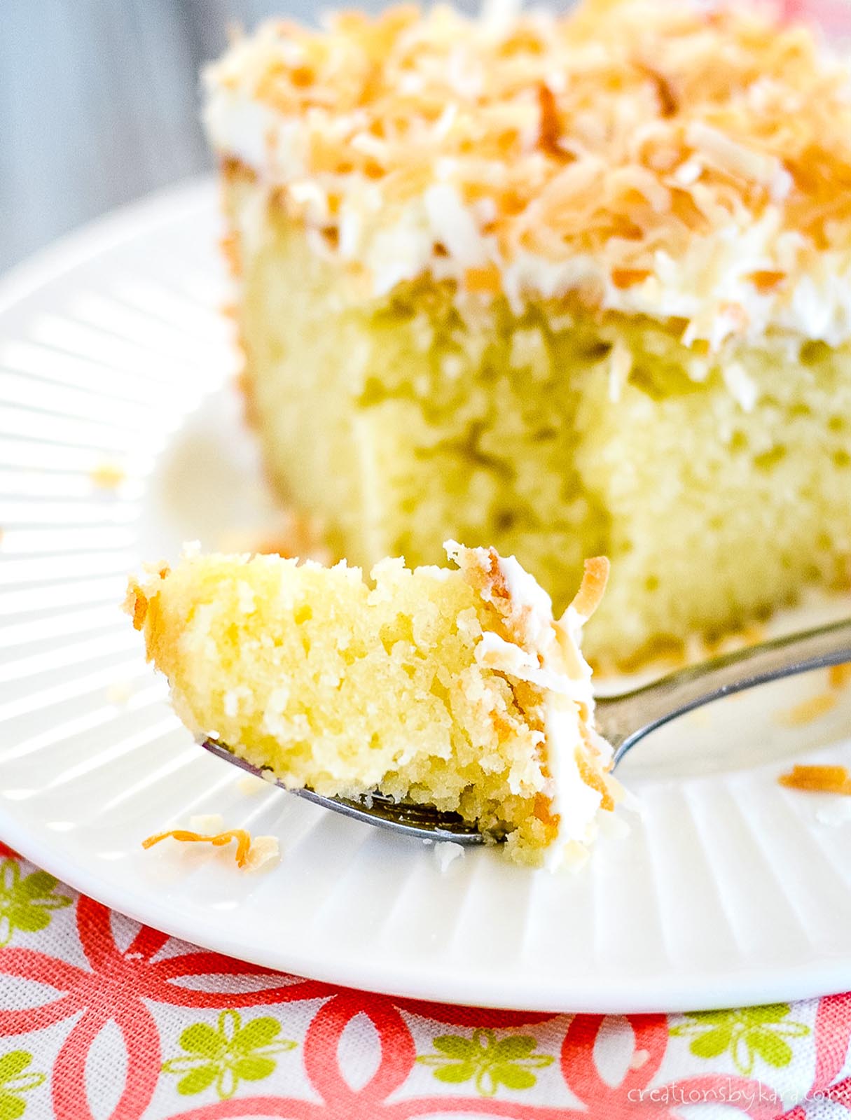 Incredible Easy Coconut Cake