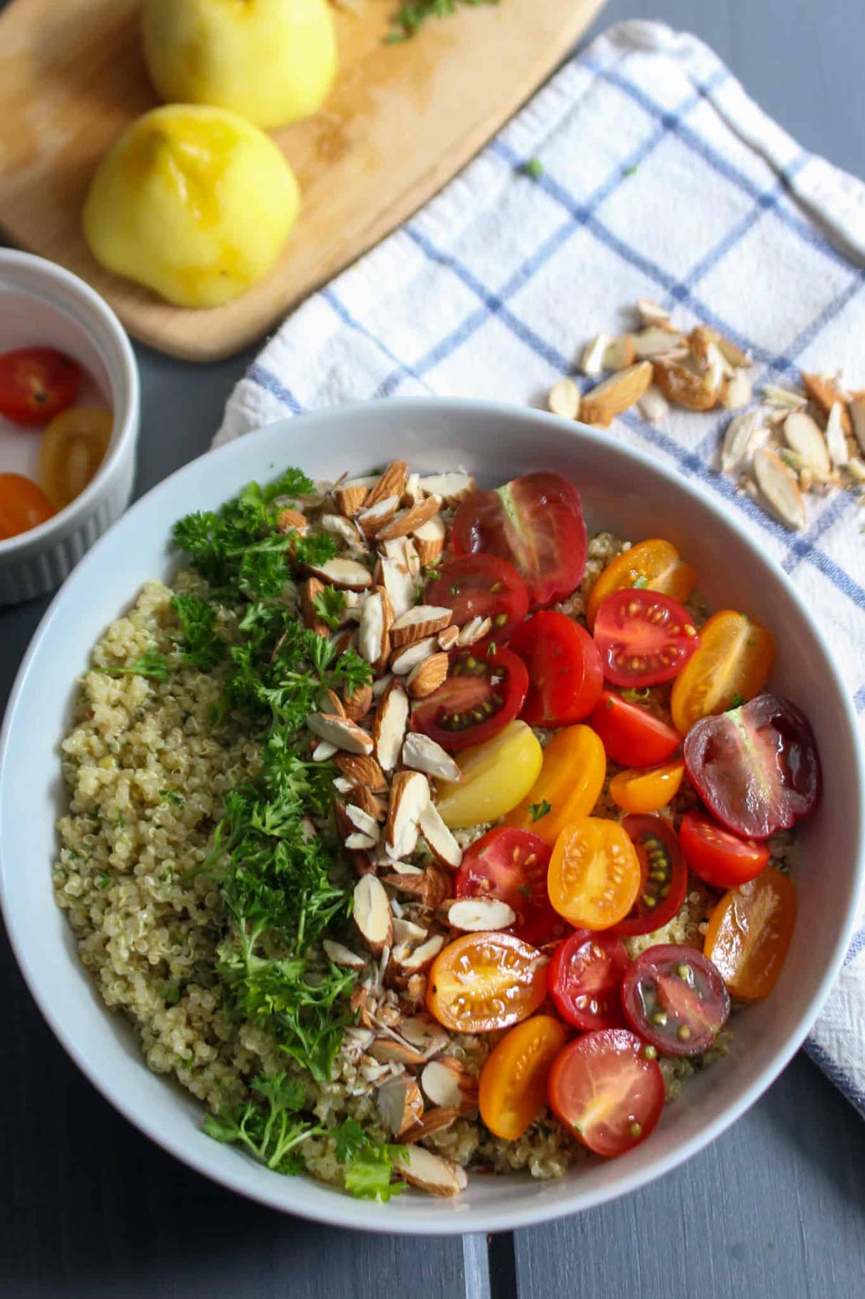 Lemon Parsley Quinoa