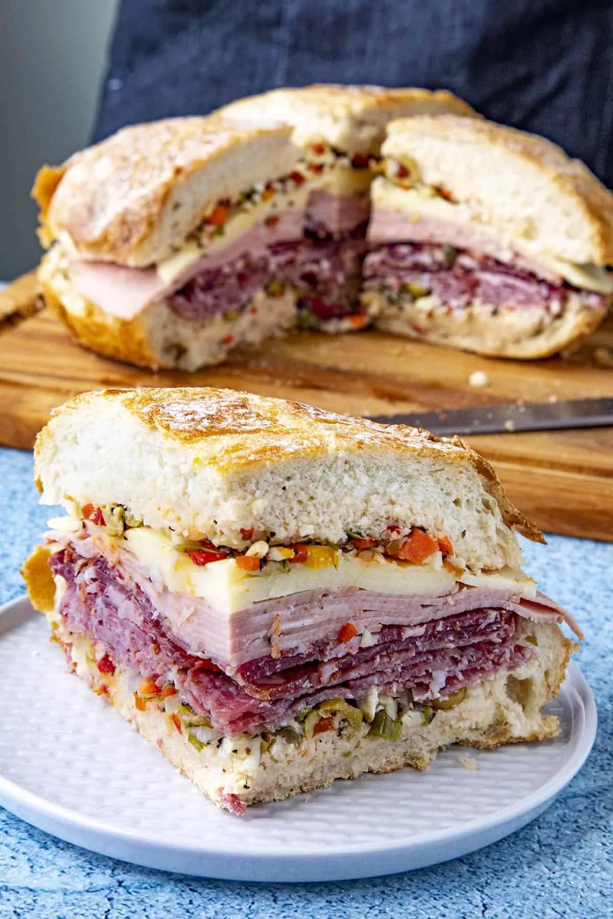 Muffaletta Sandwiches