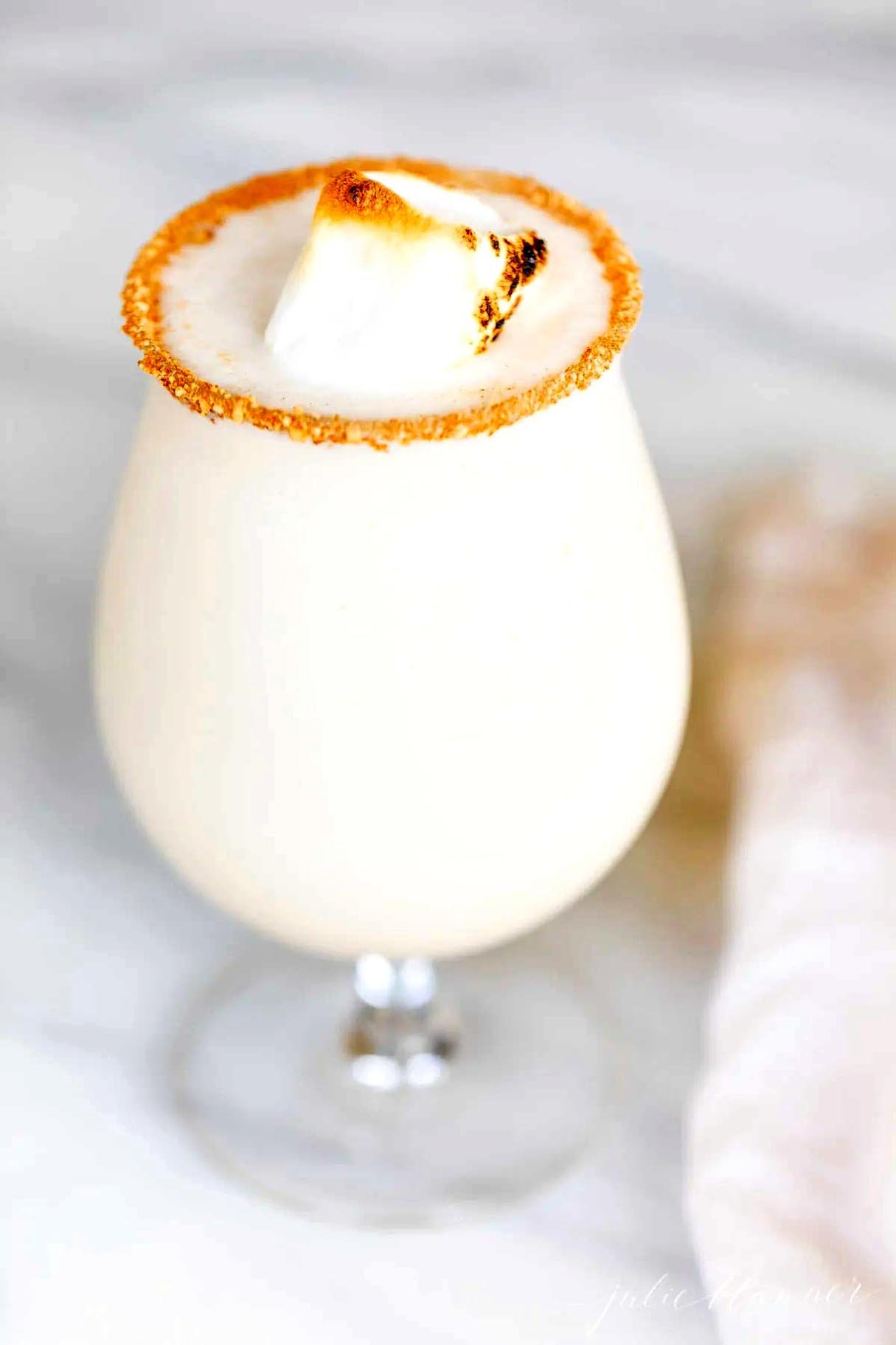 Snowball Recipe – Amaretto Liqueur and Ice Cream Cocktail