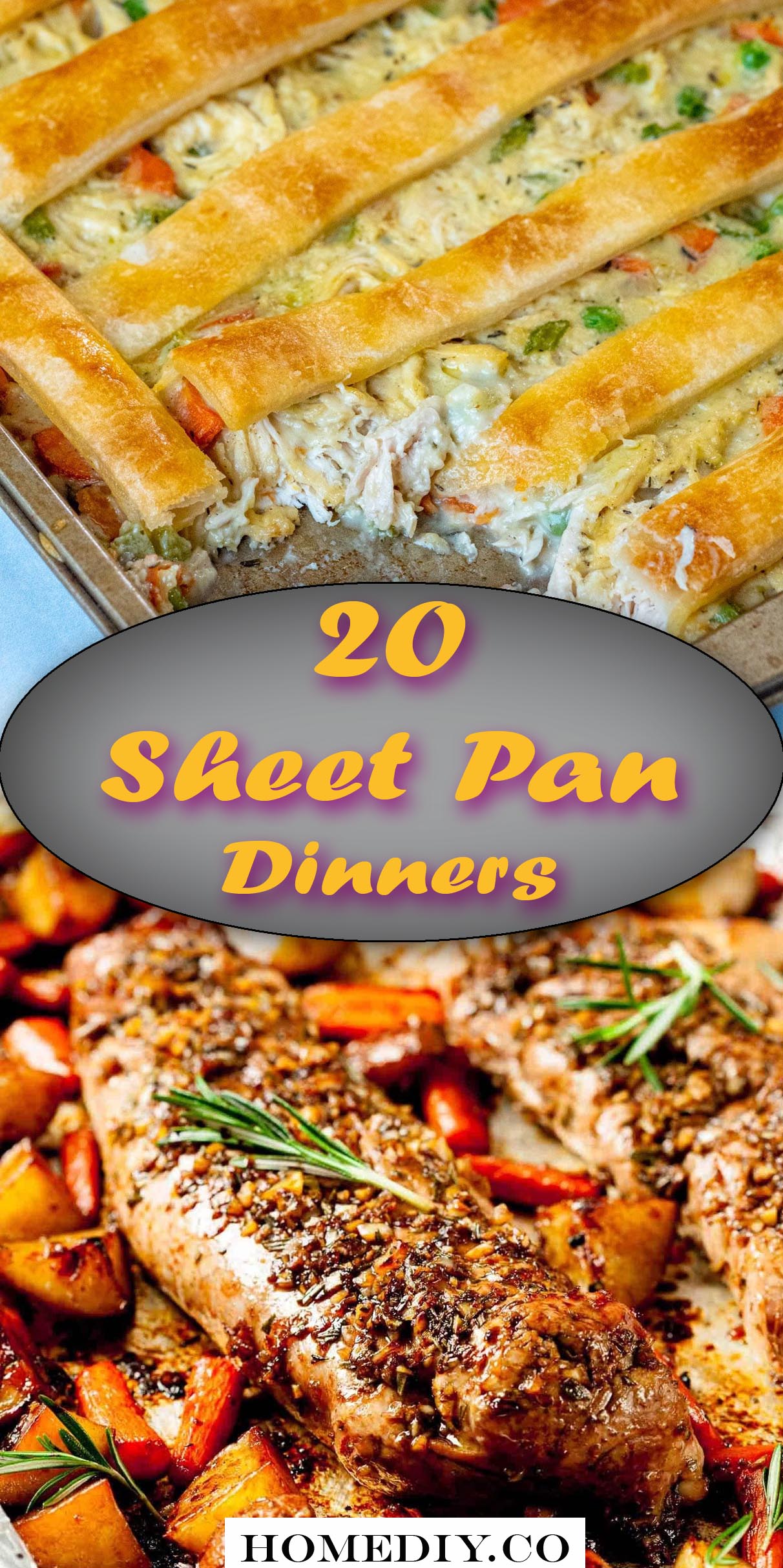20 Sheet Pan Dinners