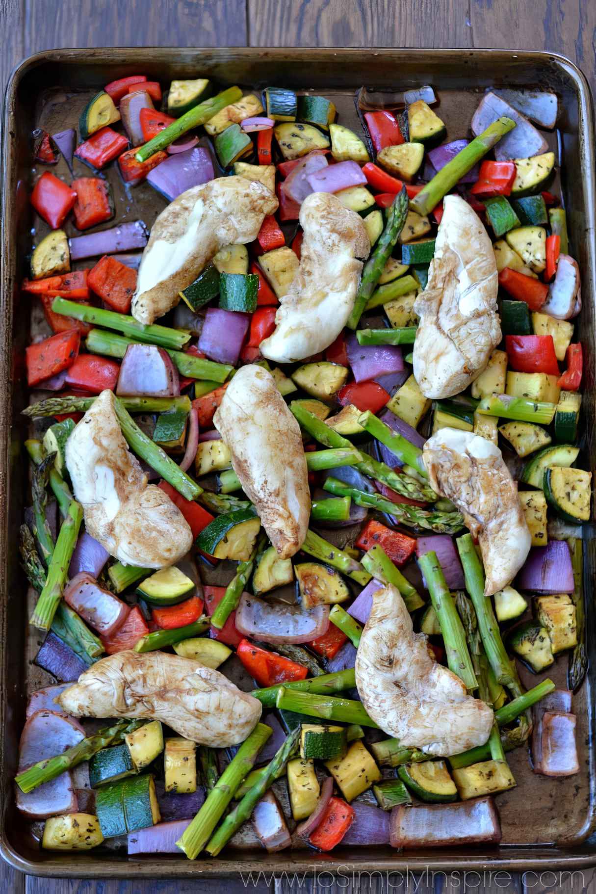 Balsamic Chicken and Vegetables