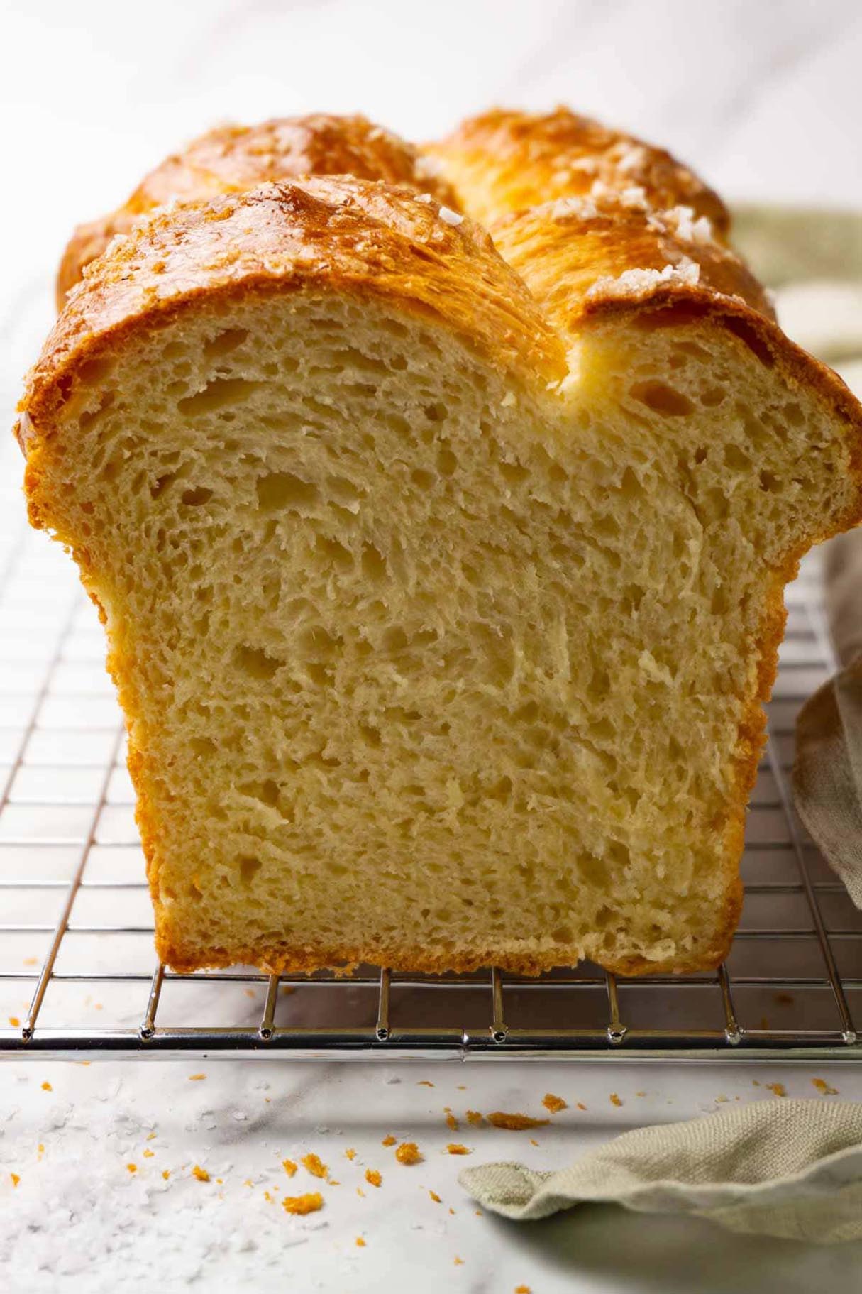 Brioche Bread (Bread Machine Sweet Bread)