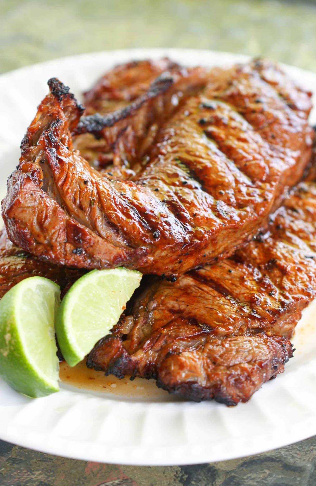 Cajun Lime Grilled Rib Eye Steak