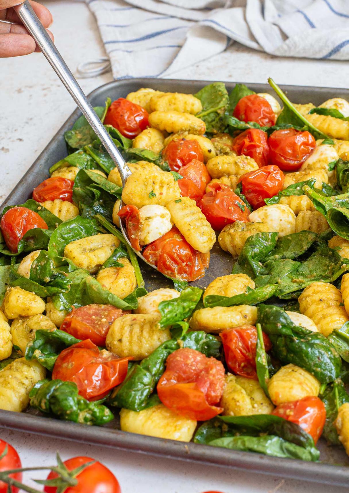 Chicken & Gnocchi Sheet Pan