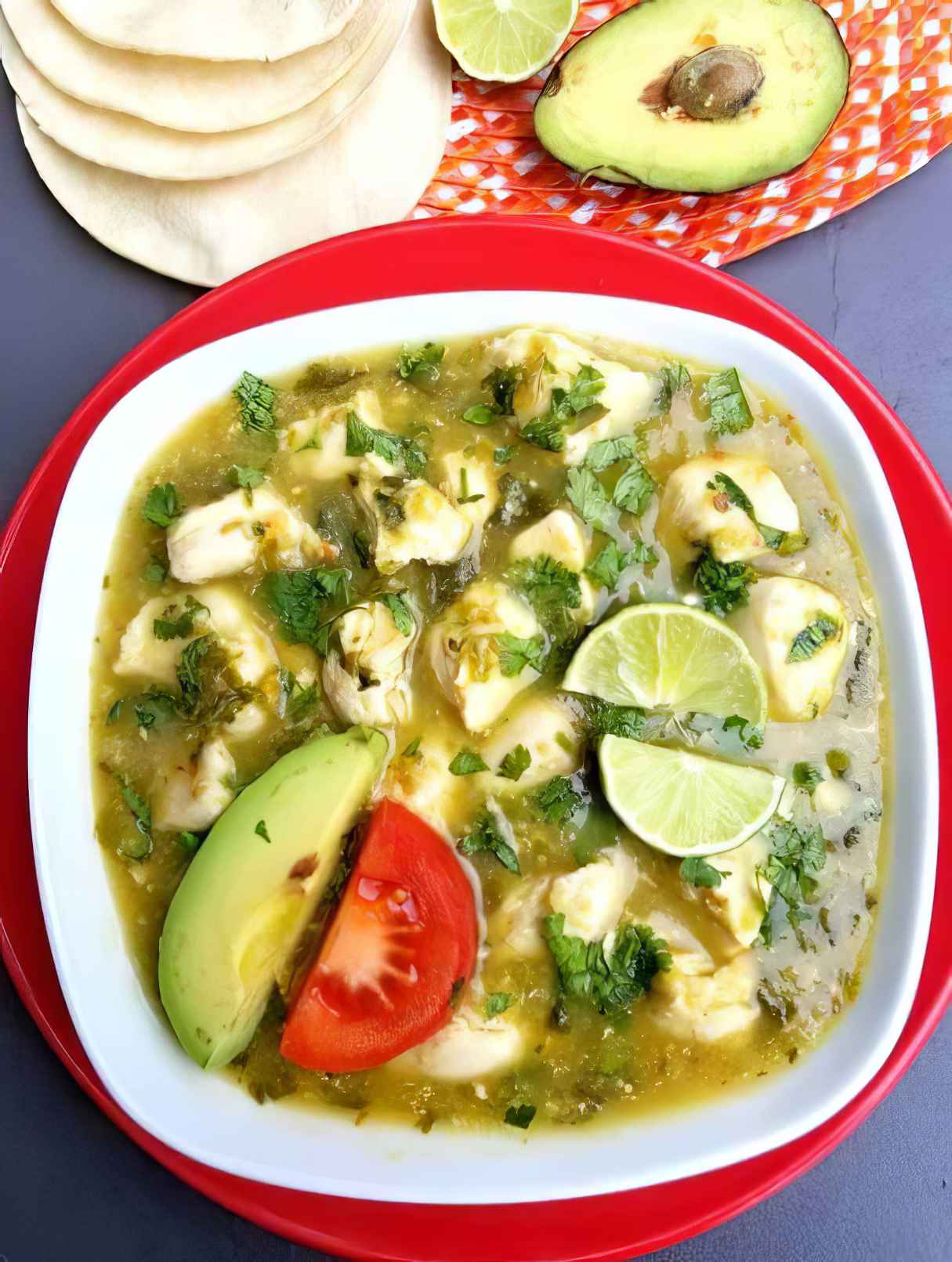 Chicken Verde Soup