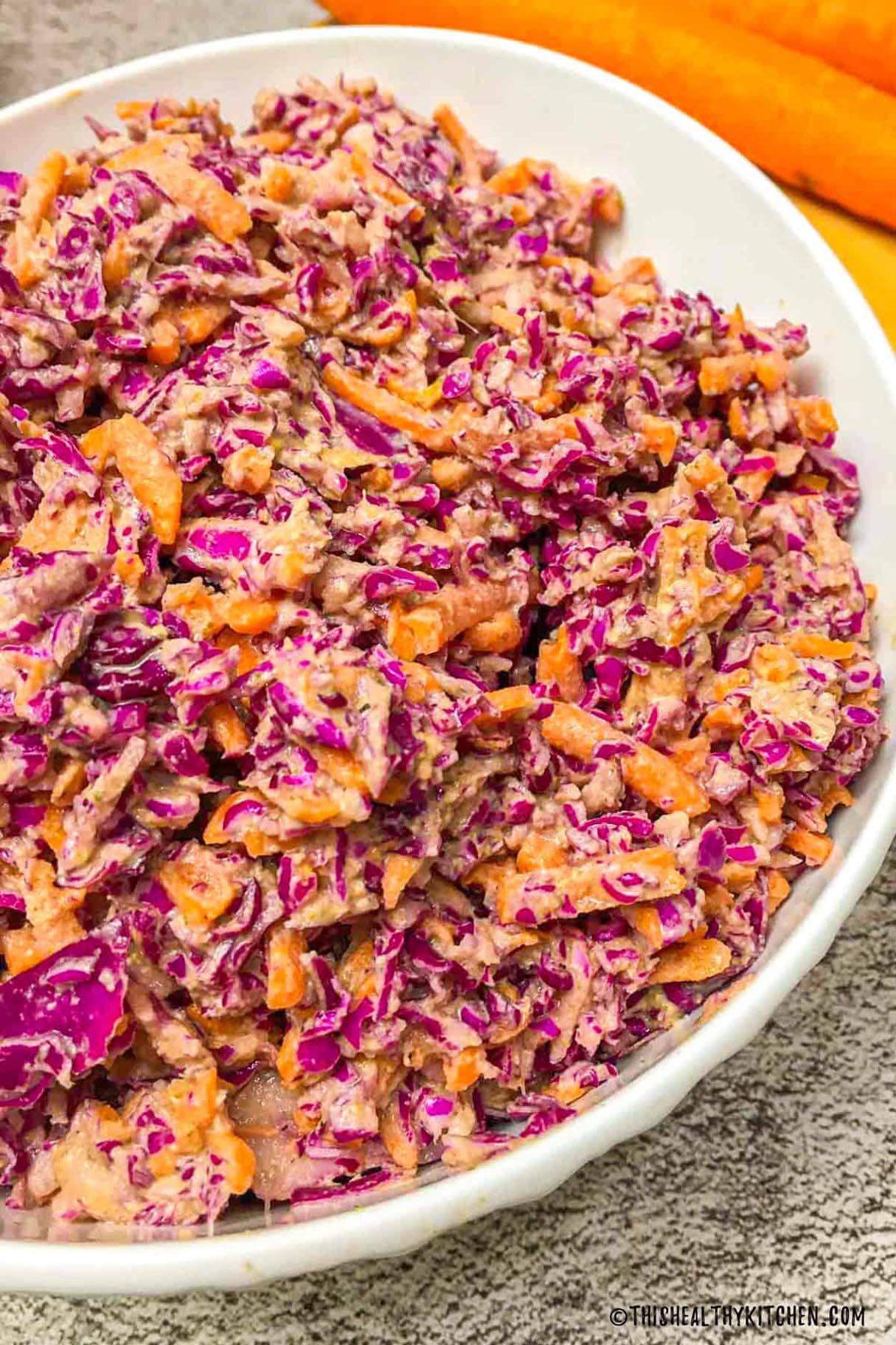 Classic Vegan Coleslaw [Allergen Free]