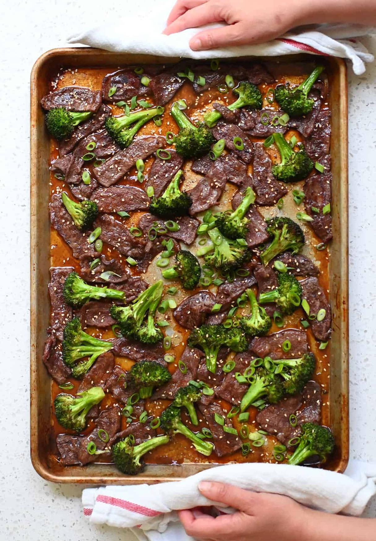 Delicious Sheet Pan Beef and Broccoli