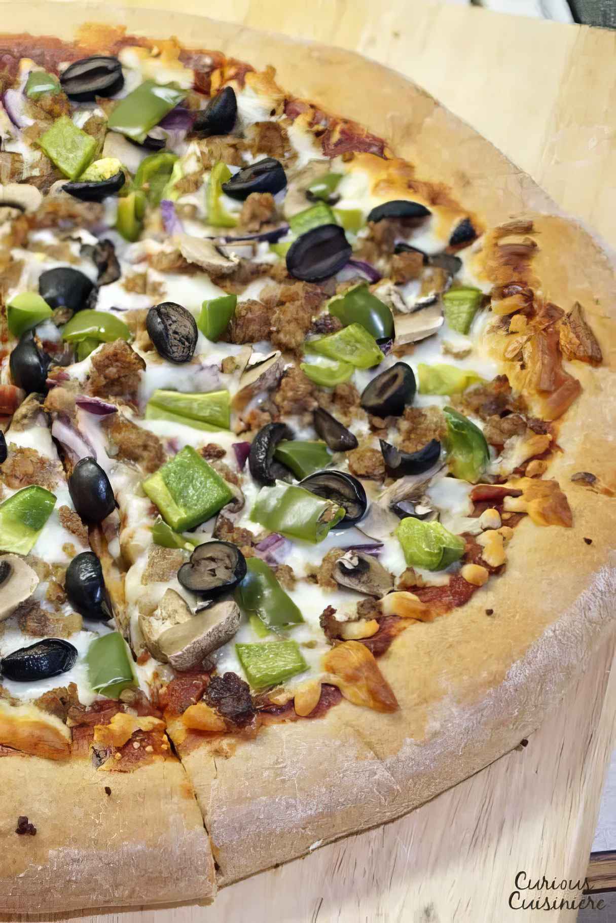 Easy Homemade Bread Machine Whole Wheat Pizza Dough