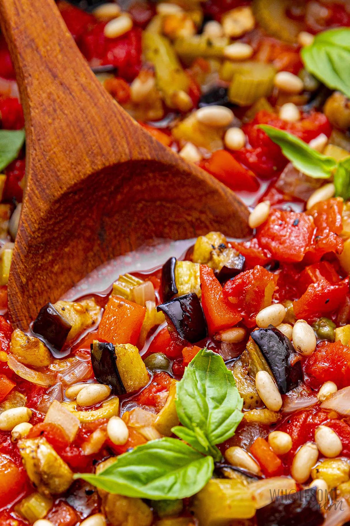 Eggplant Caponata with Sicilian Flavors