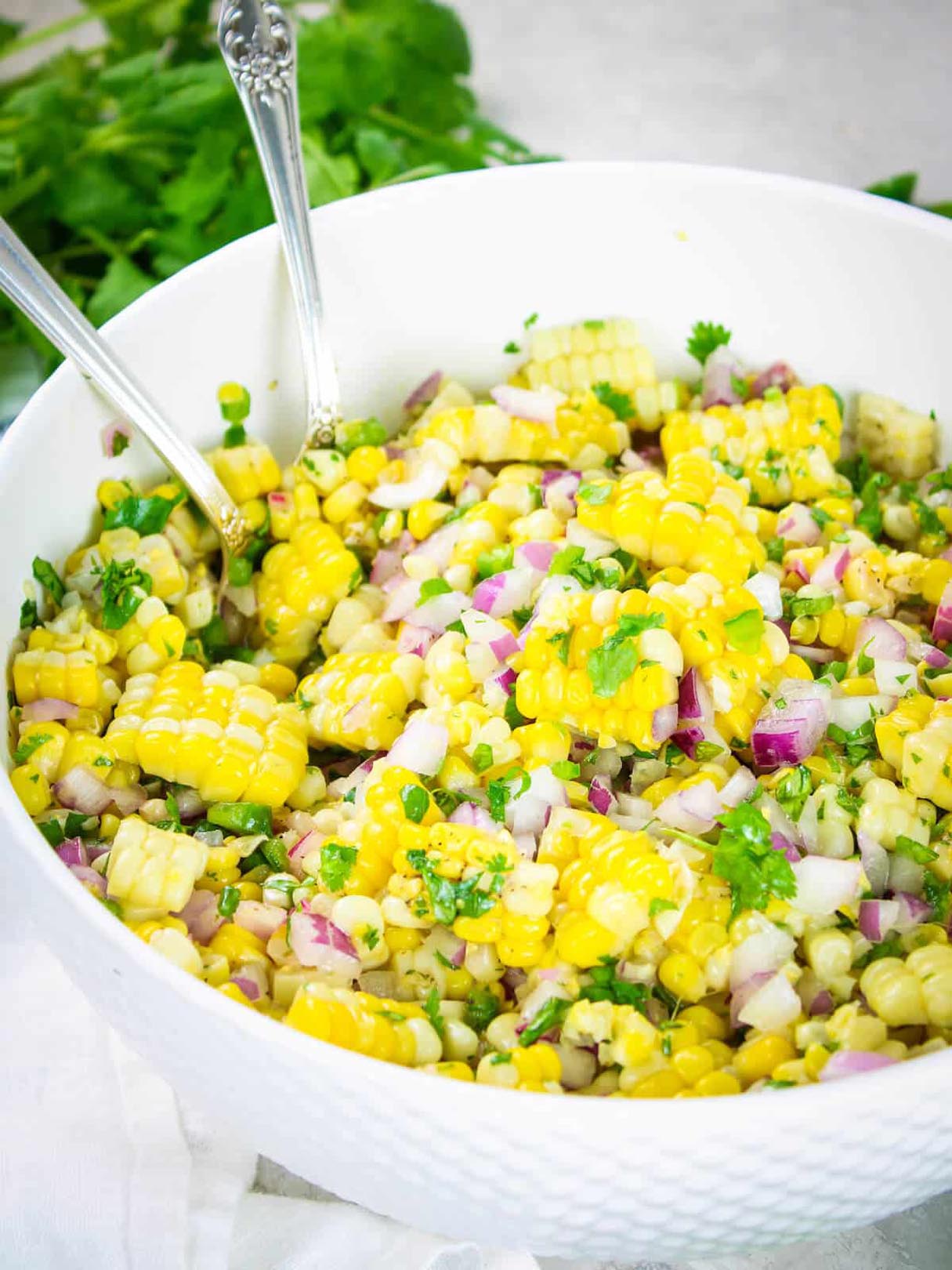 Jalapeno Cilantro Mexican Corn Salad