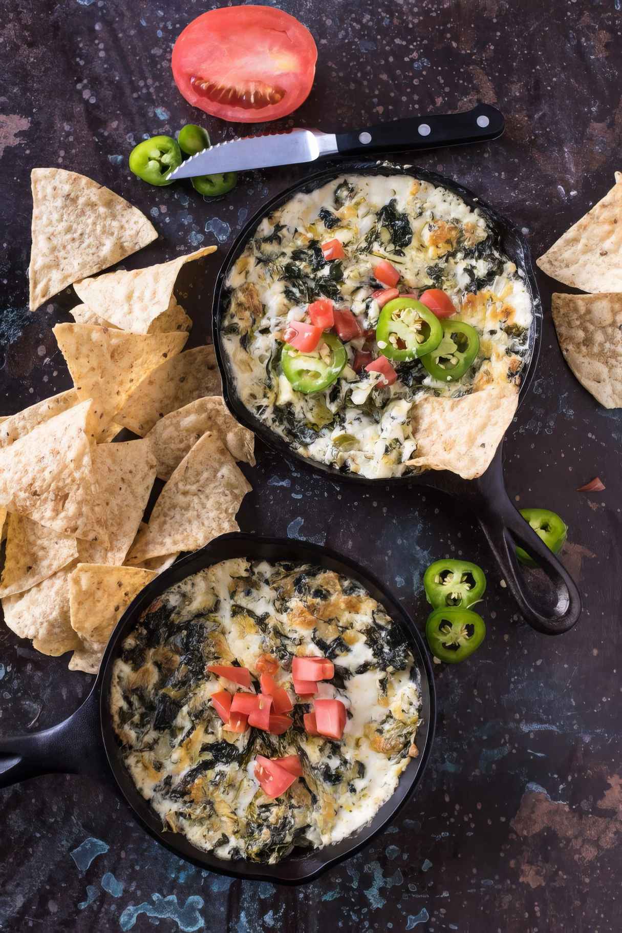 Jalapeno Spinach Cheese Dip