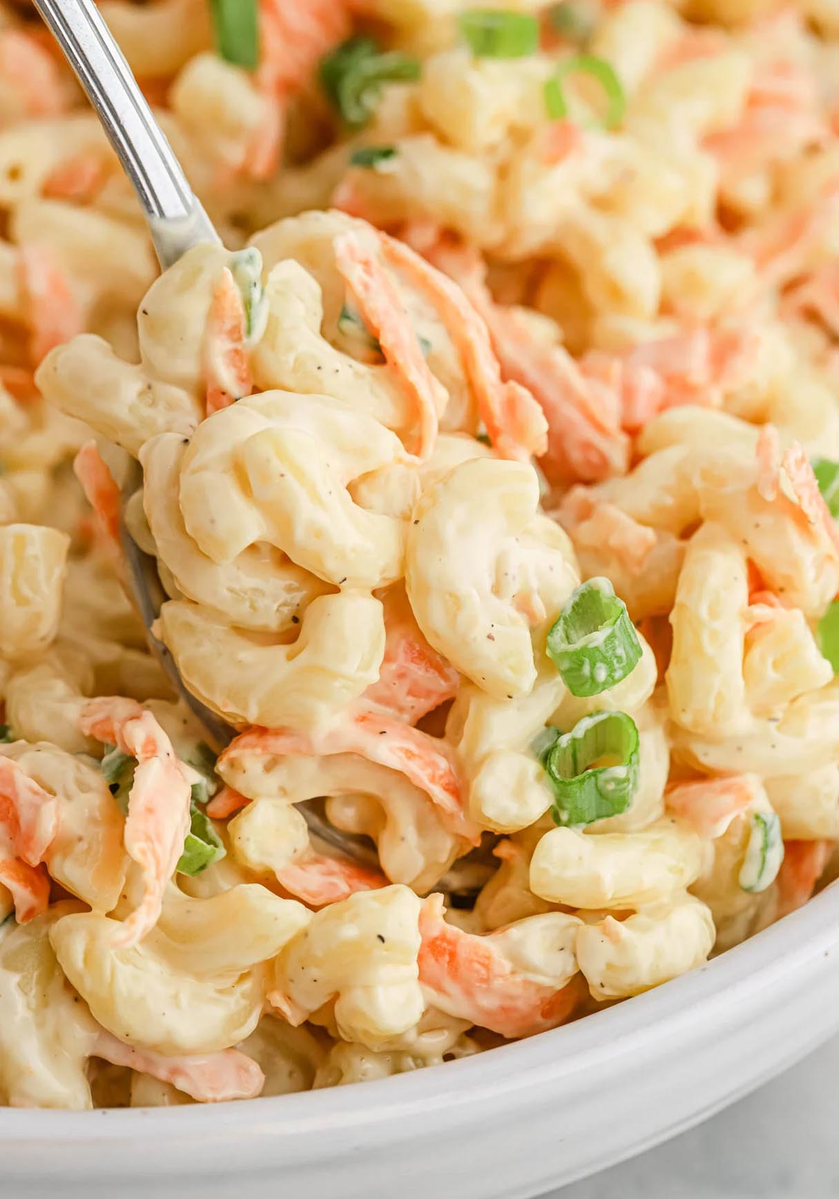 Macaroni Salad - Hawaiian Inspired