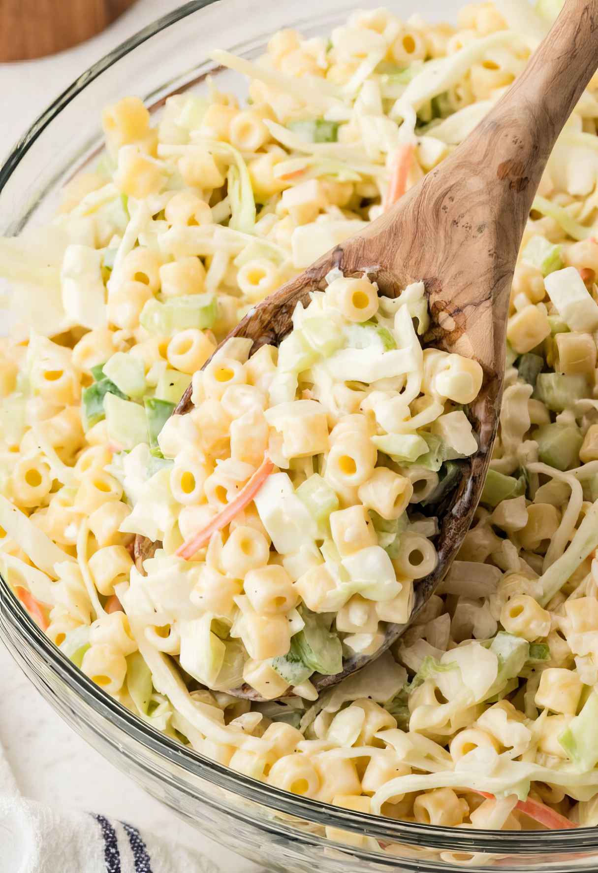 Make Coleslaw Pasta Salad with Amazing Crunch and Best Flavor!