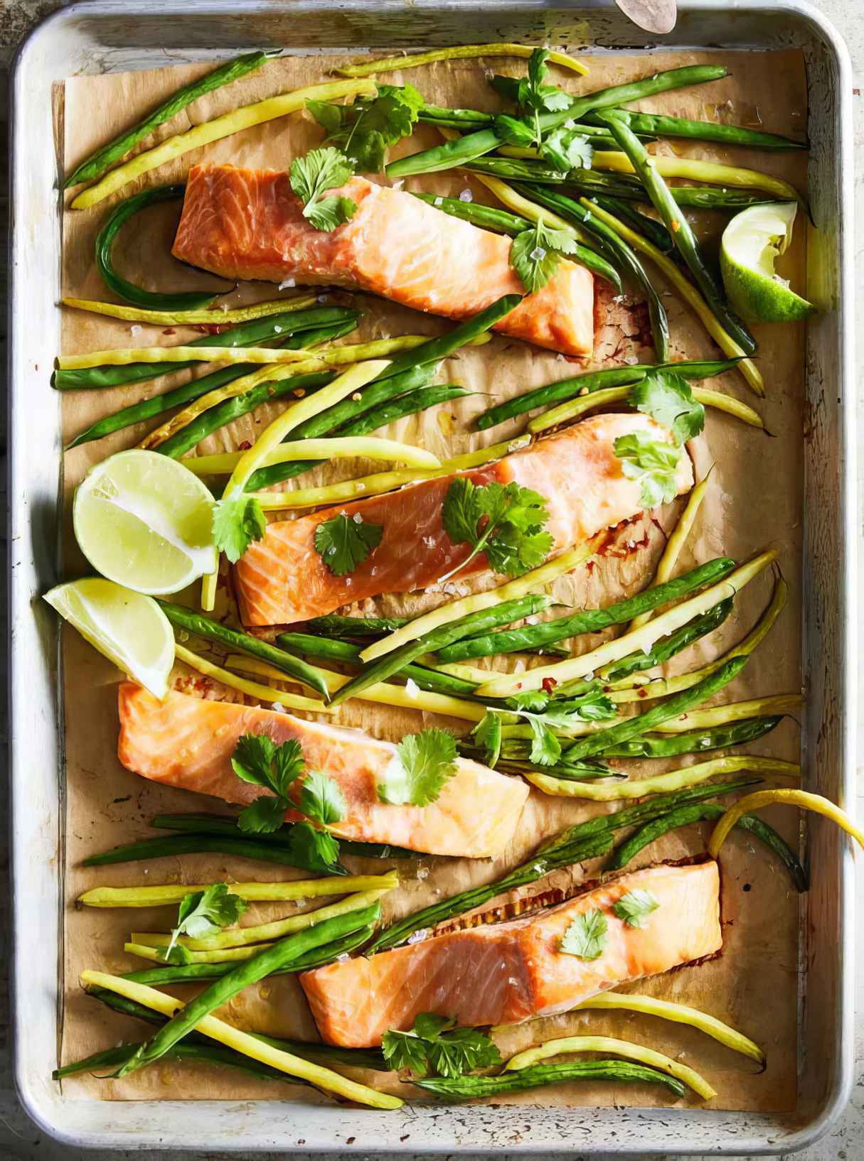 Maple and Miso Sheet-Pan Salmon