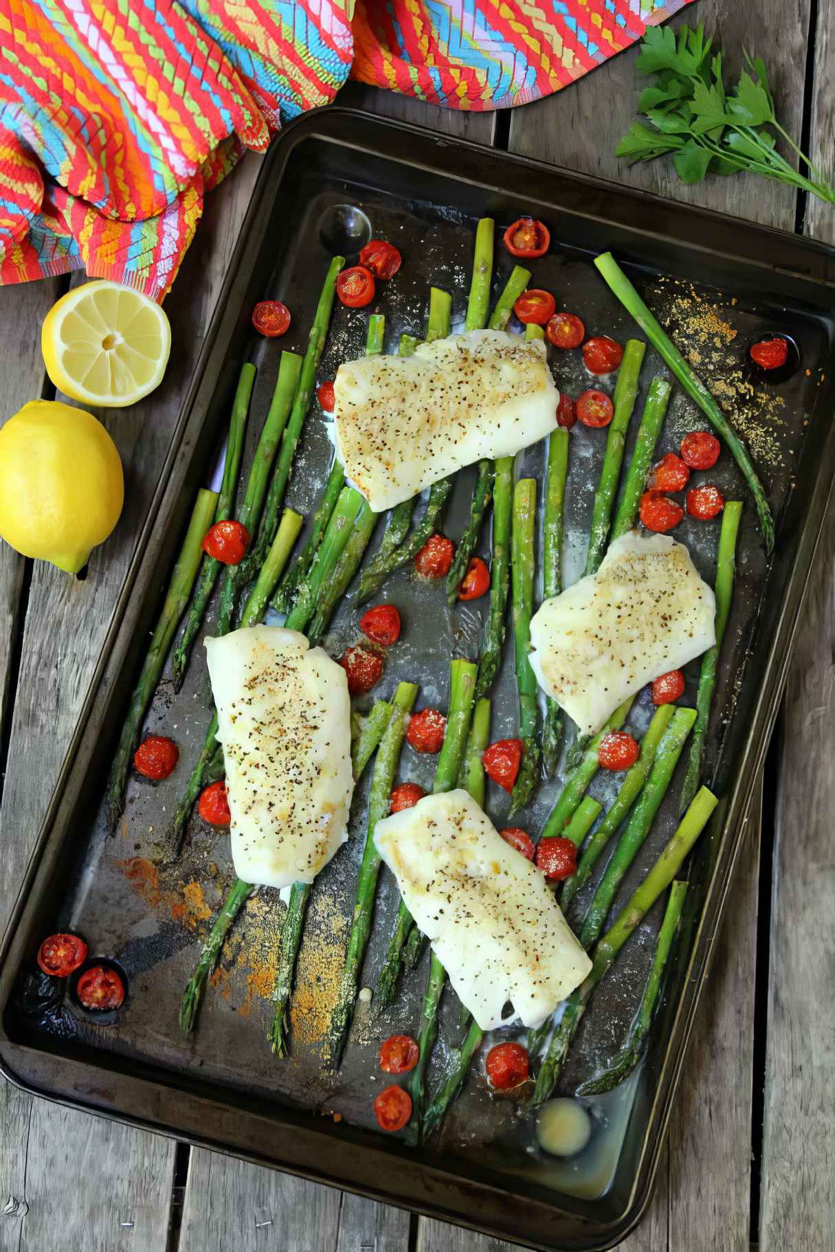 Sheet Pan Cod