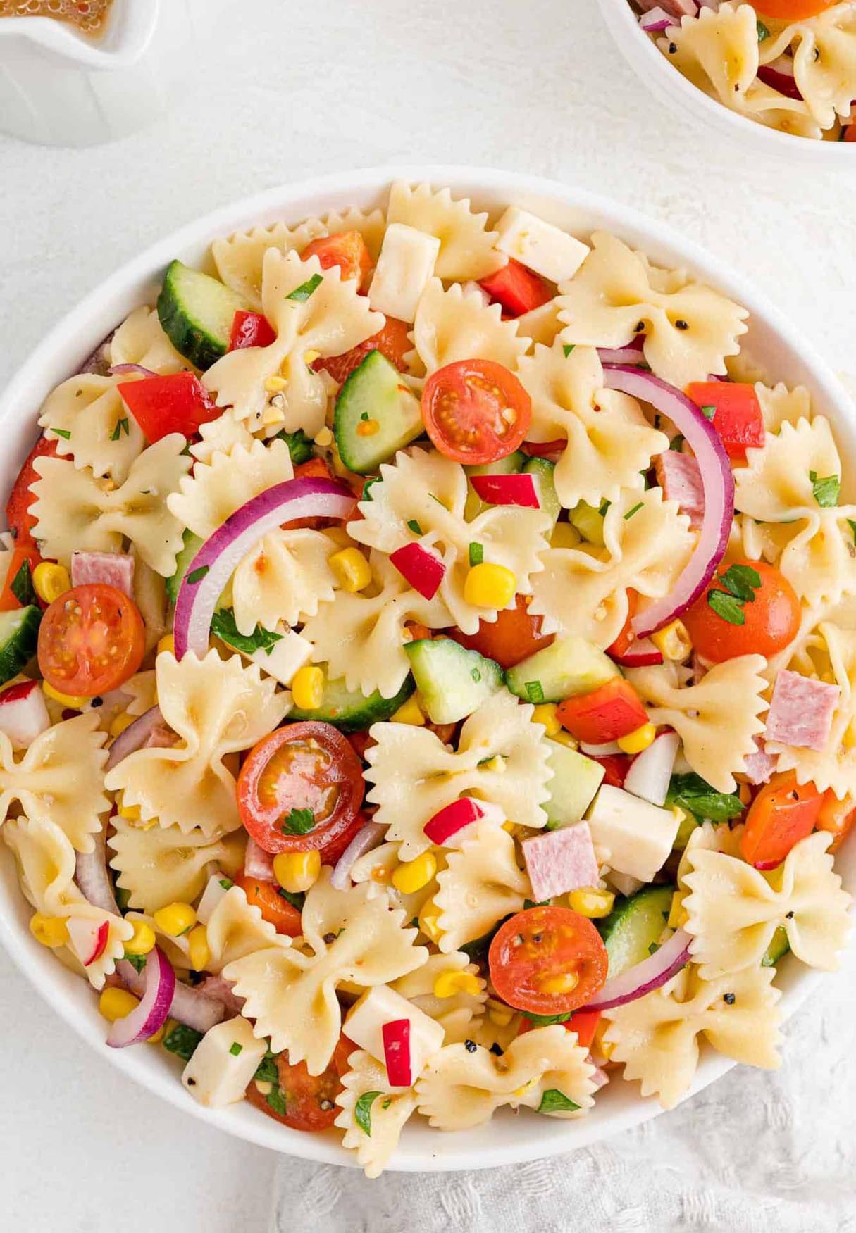 Summer Pasta Salad…Fast and Easy For A Crowd!