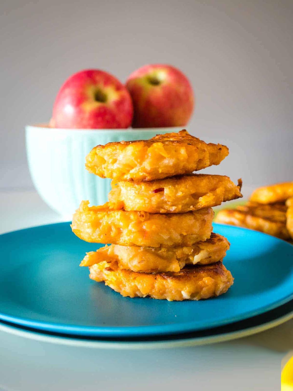 Sweet Potato and Apple Fritters