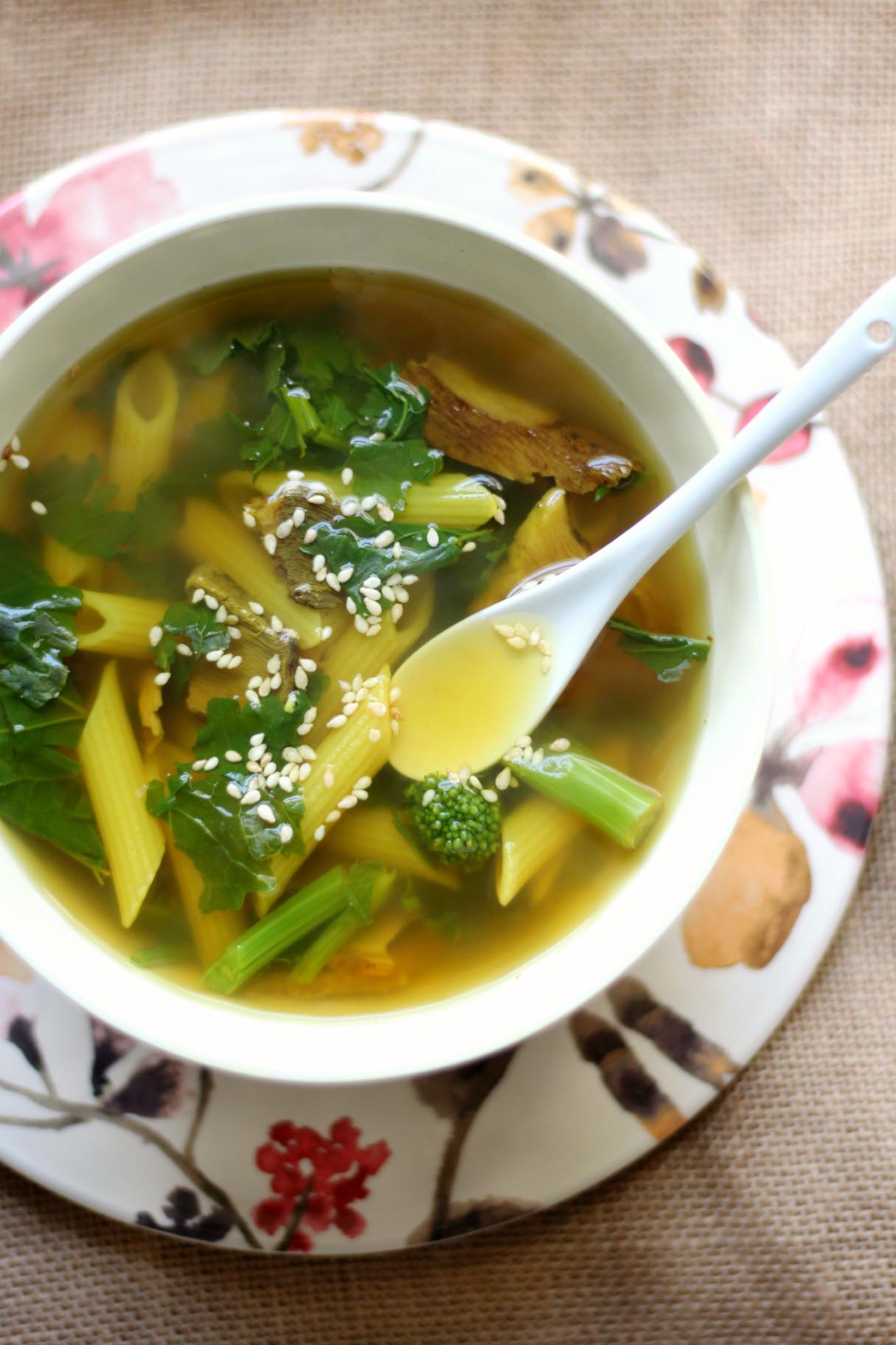 Tummy Healing Soup For One