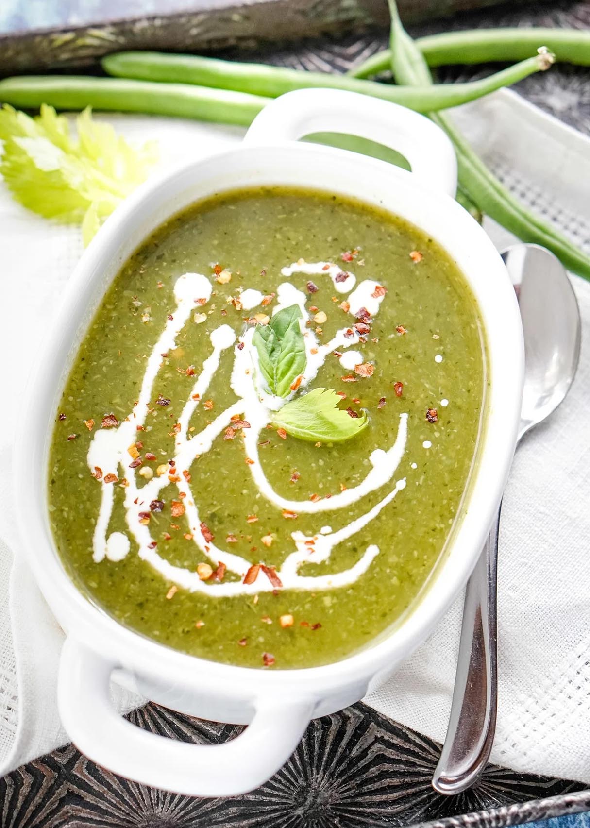 Vegan Green Detox Soup