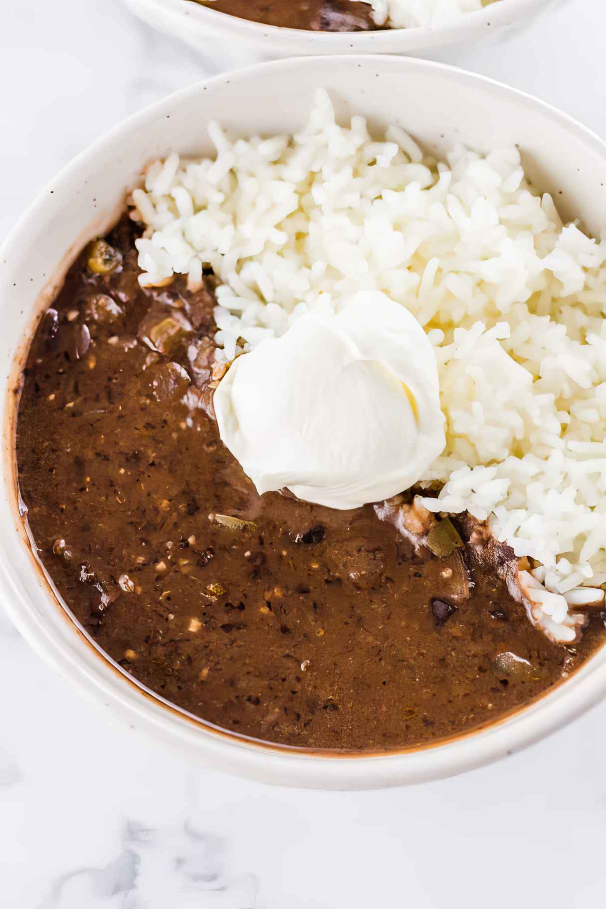 Vegetarian Crockpot Black Bean Soup {5 Minute Prep}