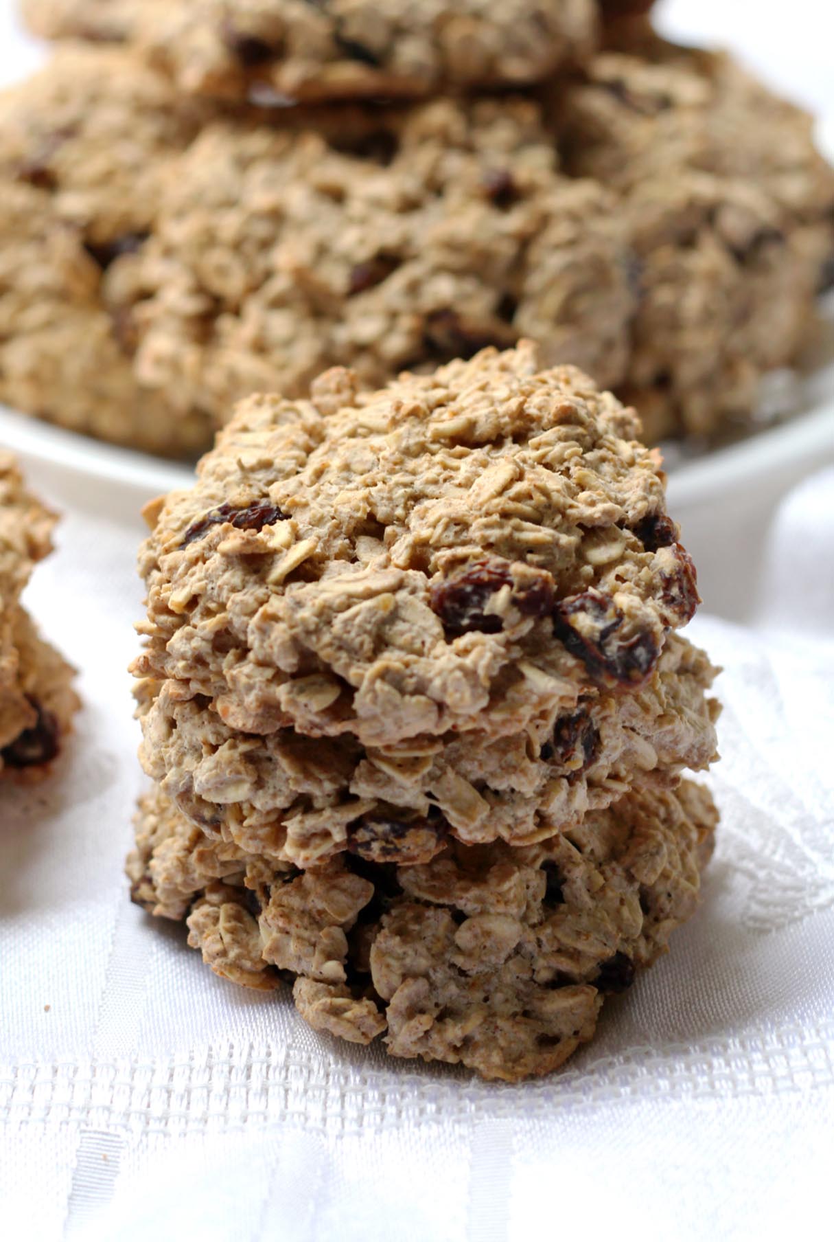 Chewy Gluten-Free Oatmeal Raisin Cookies (Allergy-Free, Vegan)