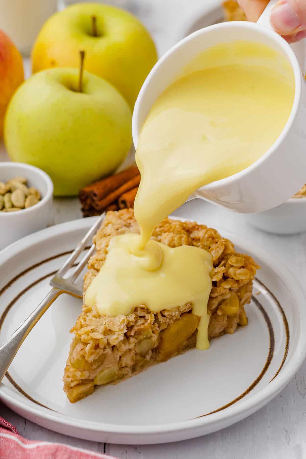 Swedish Apple Pie – Super Quick + Easy!