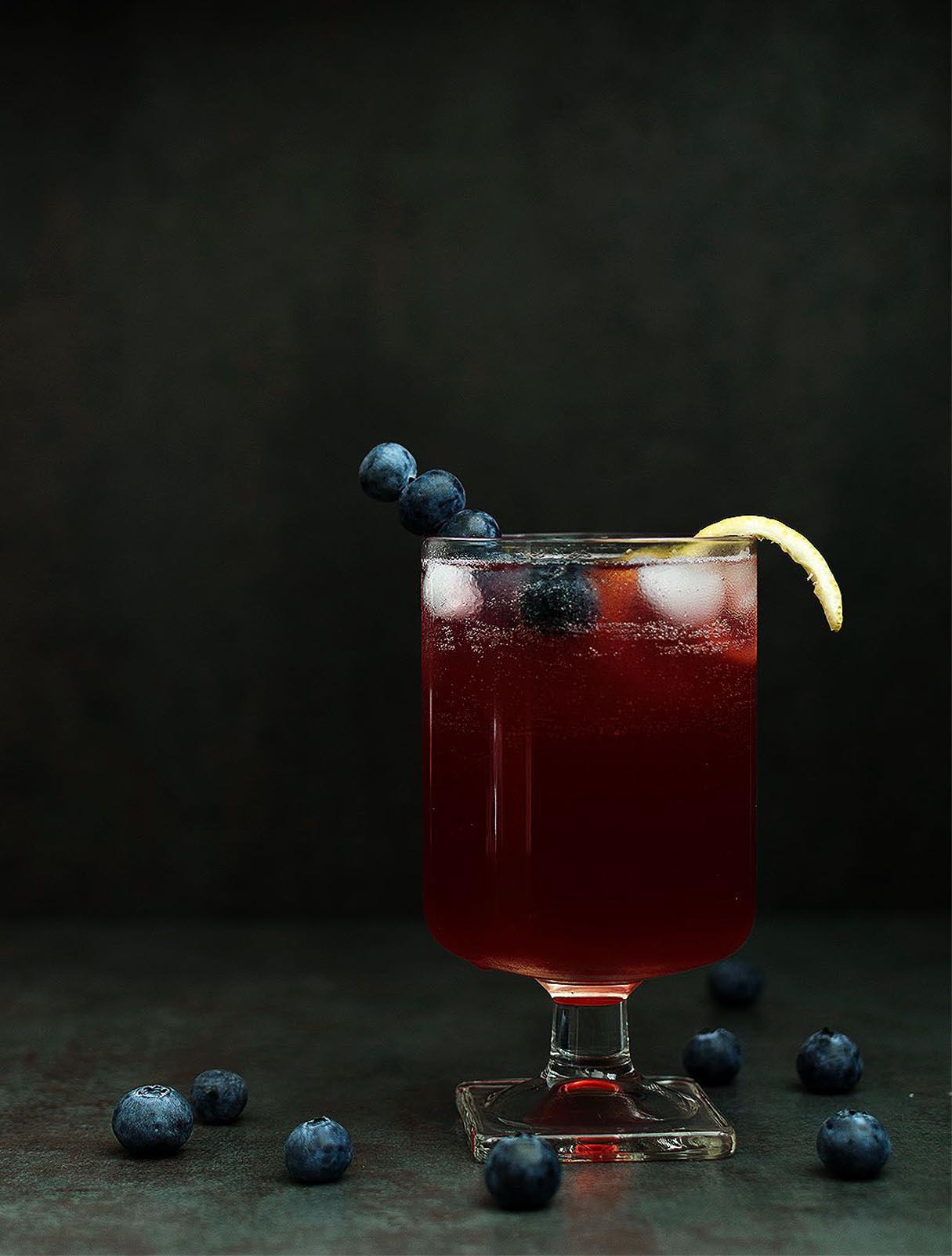 Blueberry Limoncello Cocktail