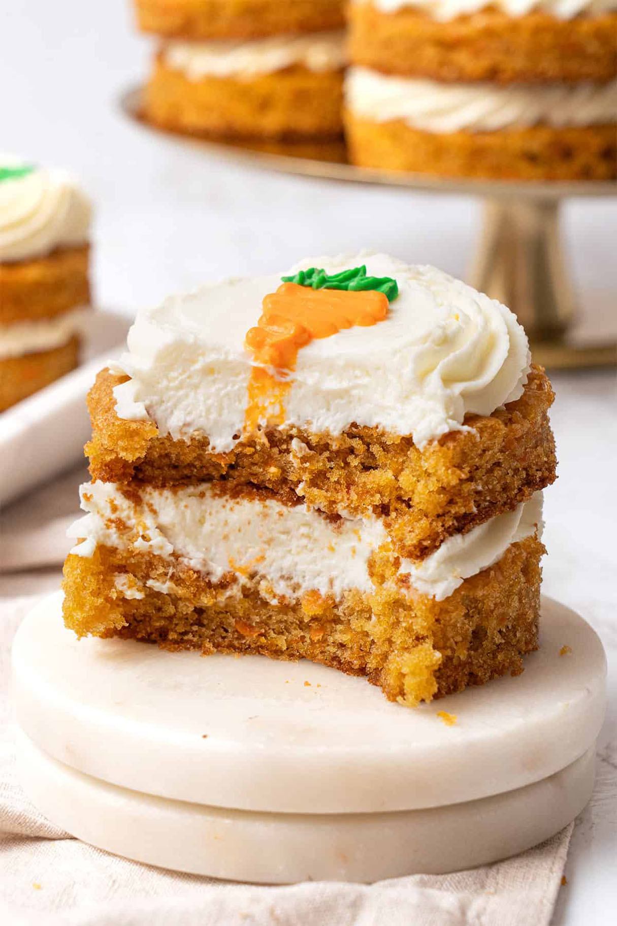 Fantastic Mini Carrot Cakes