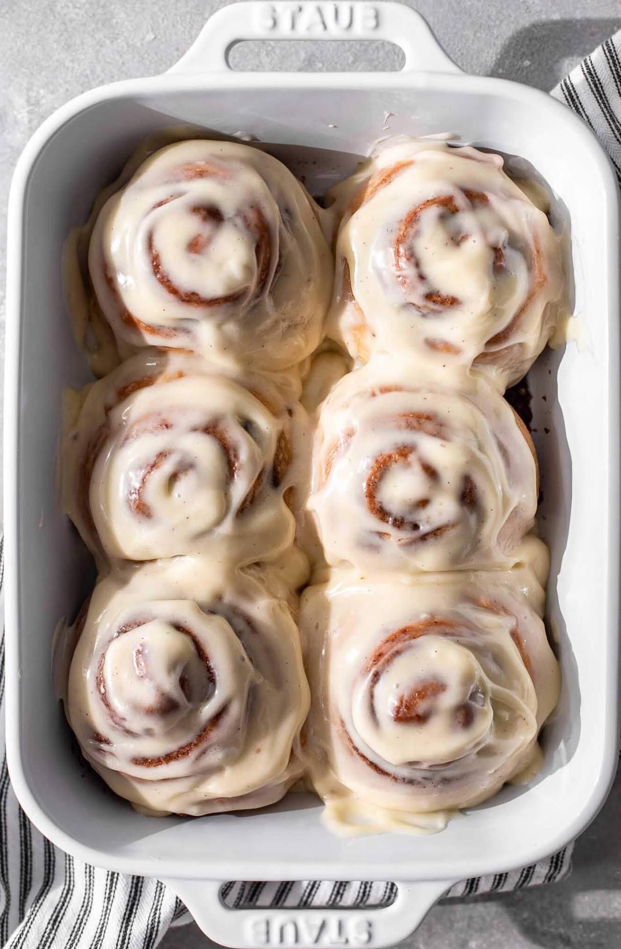 Mini-Maple Cinnamon Rolls