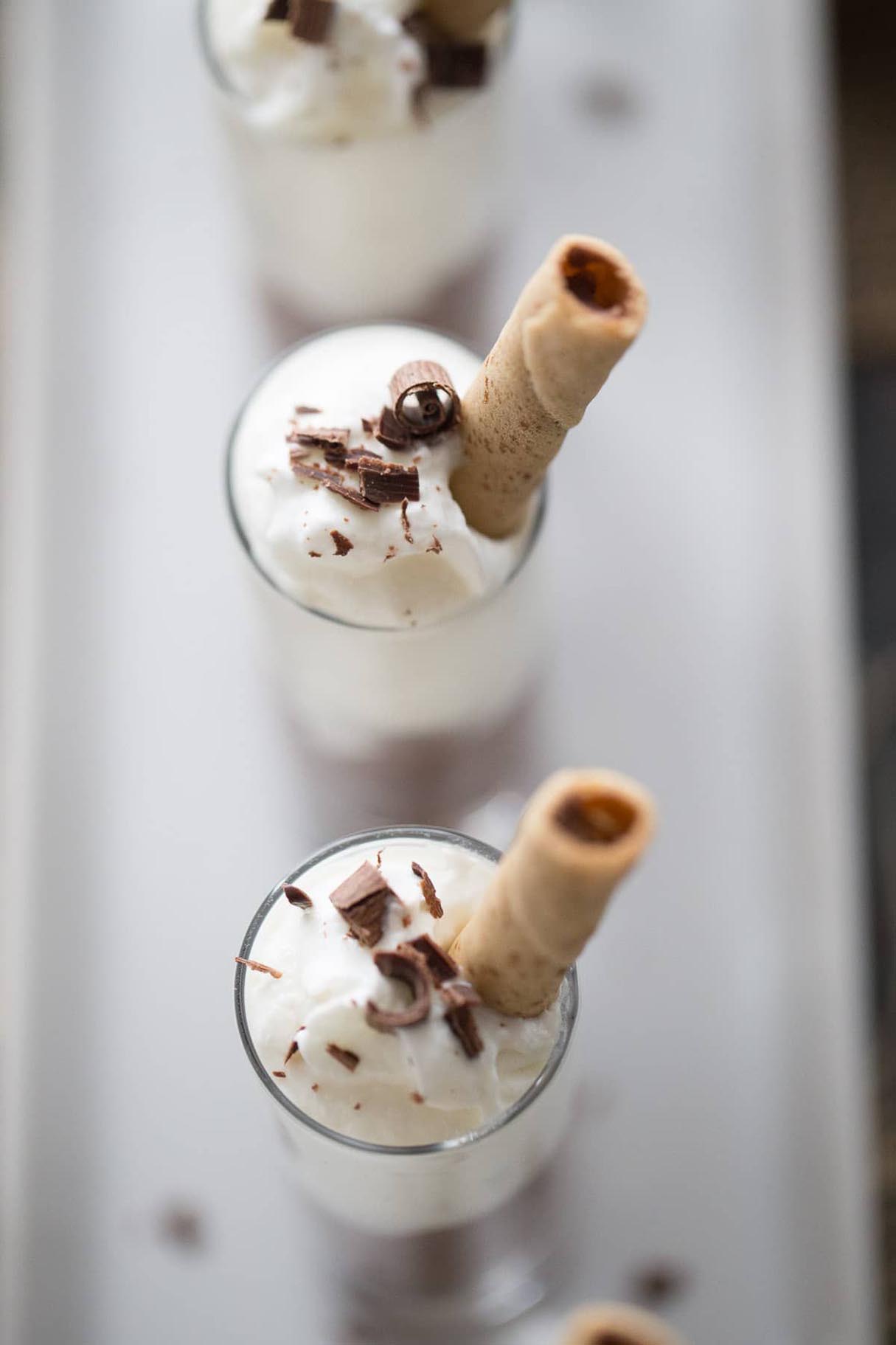 Tiramisu Pudding Shots
