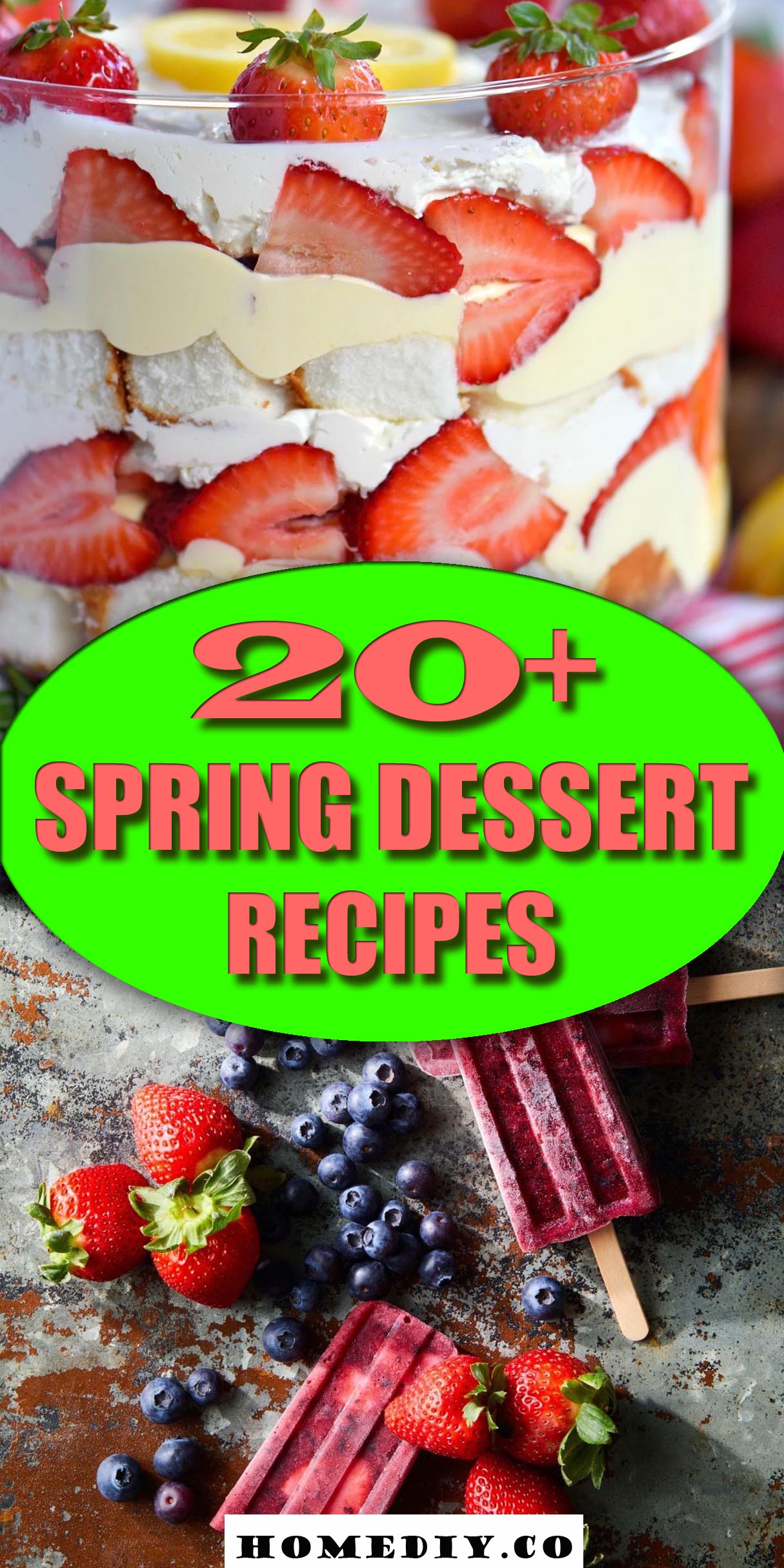 20+ Spring Dessert Recipes