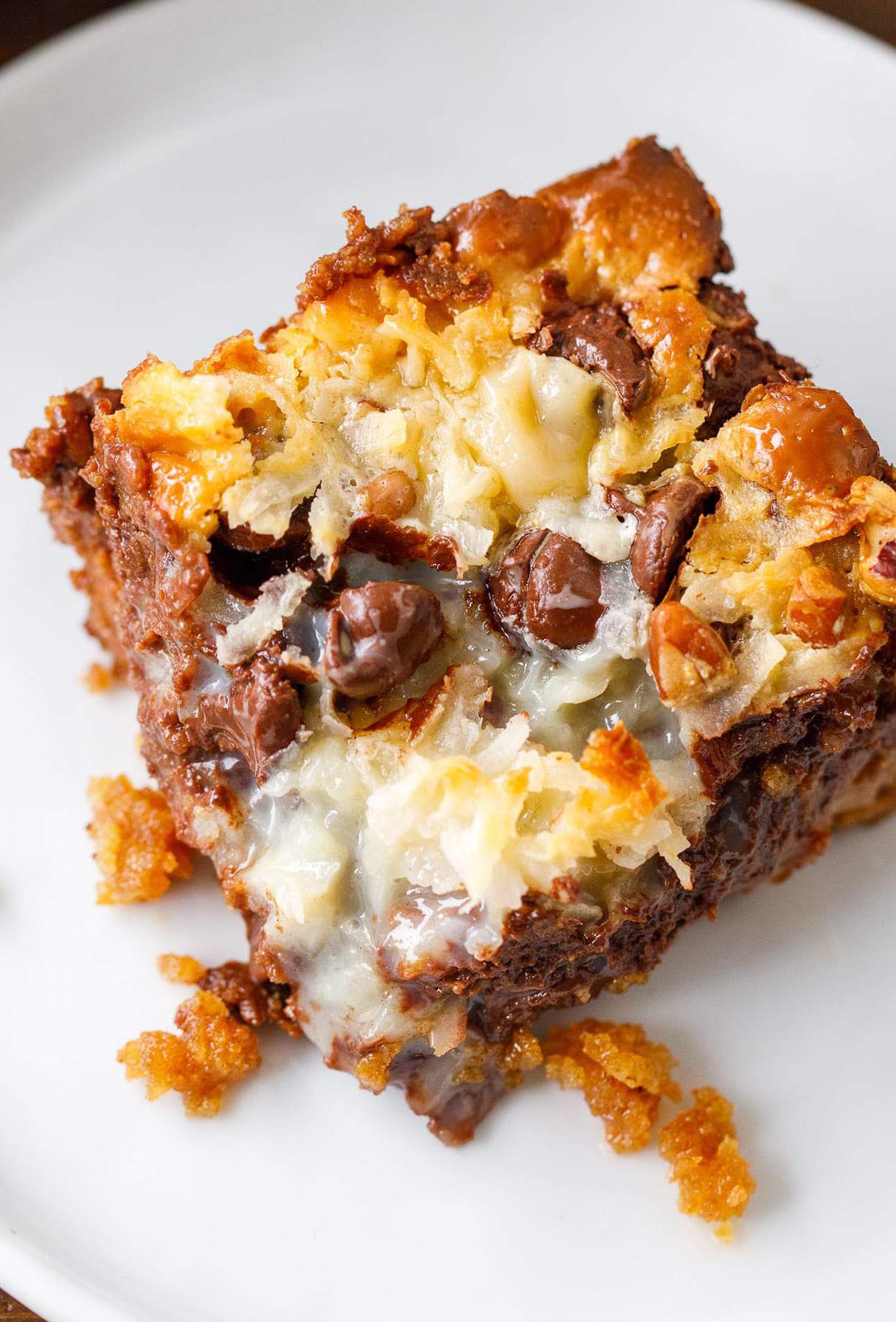 Coconut Magic Bars