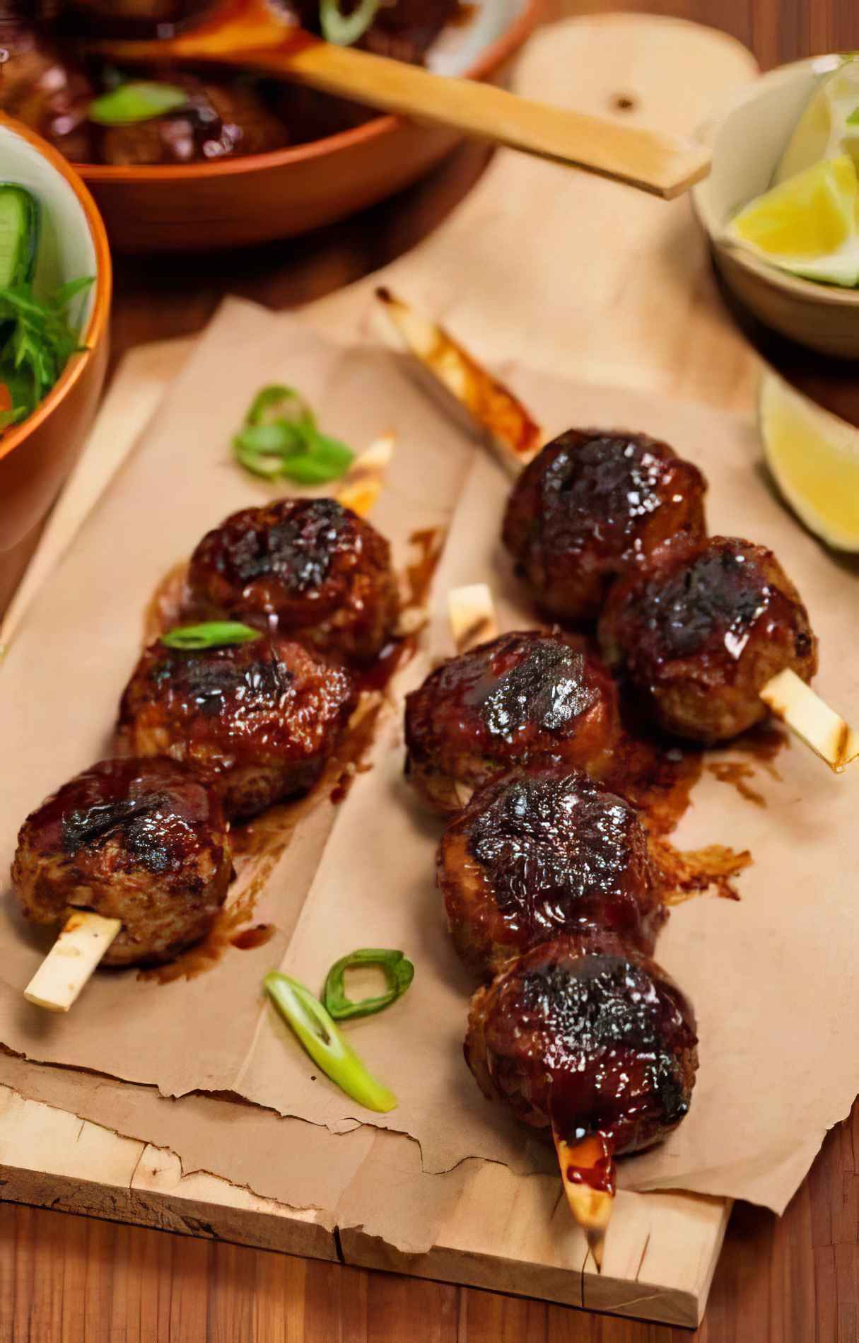 Crockpot BBQ Beer Meatballs