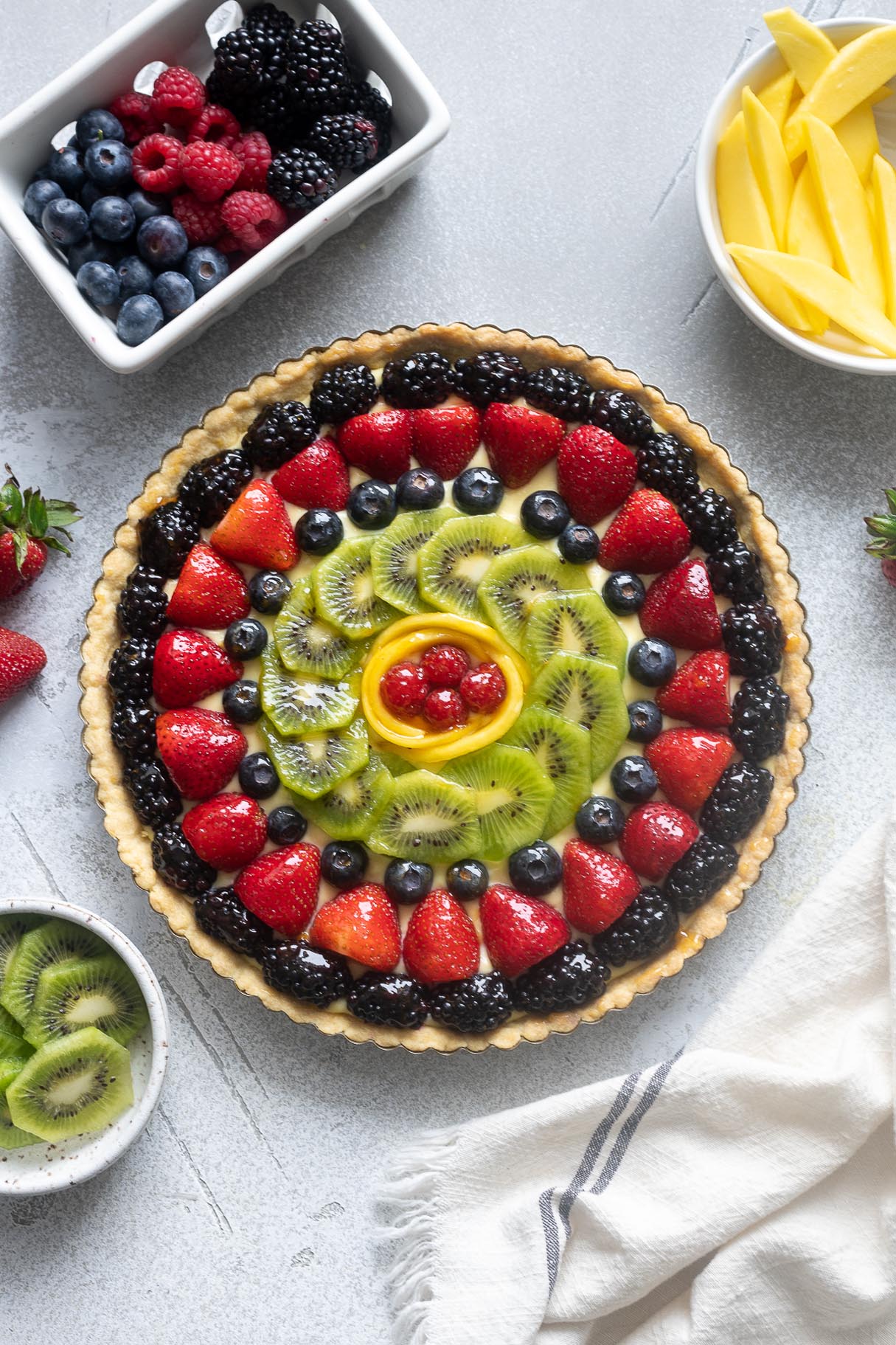Easy Fruit Tart