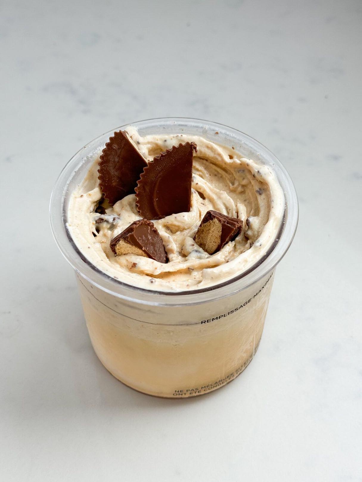 Keto Peanut Butter Cup Ice Cream in the Ninja Creami (High Protein!)