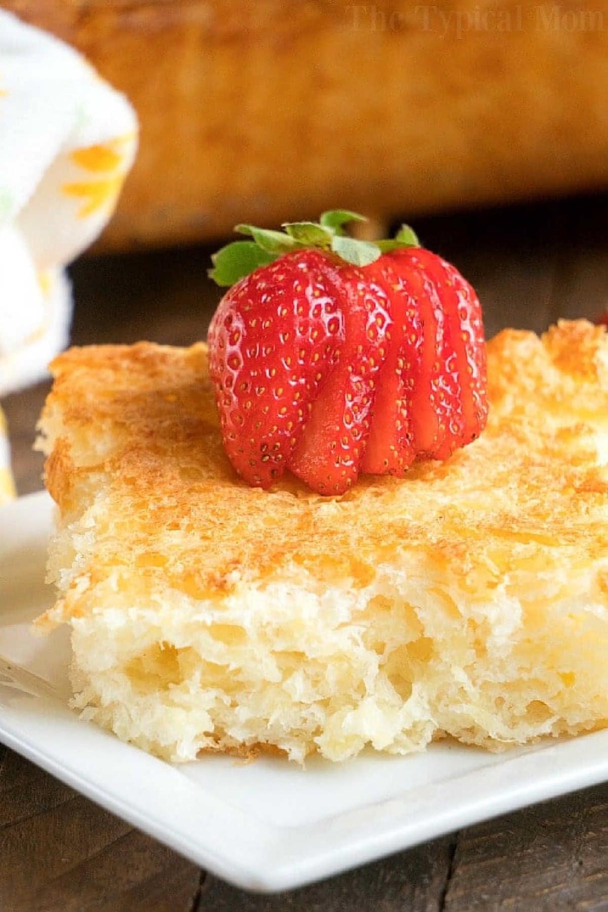 Pineapple Angel Food Cake Recipe