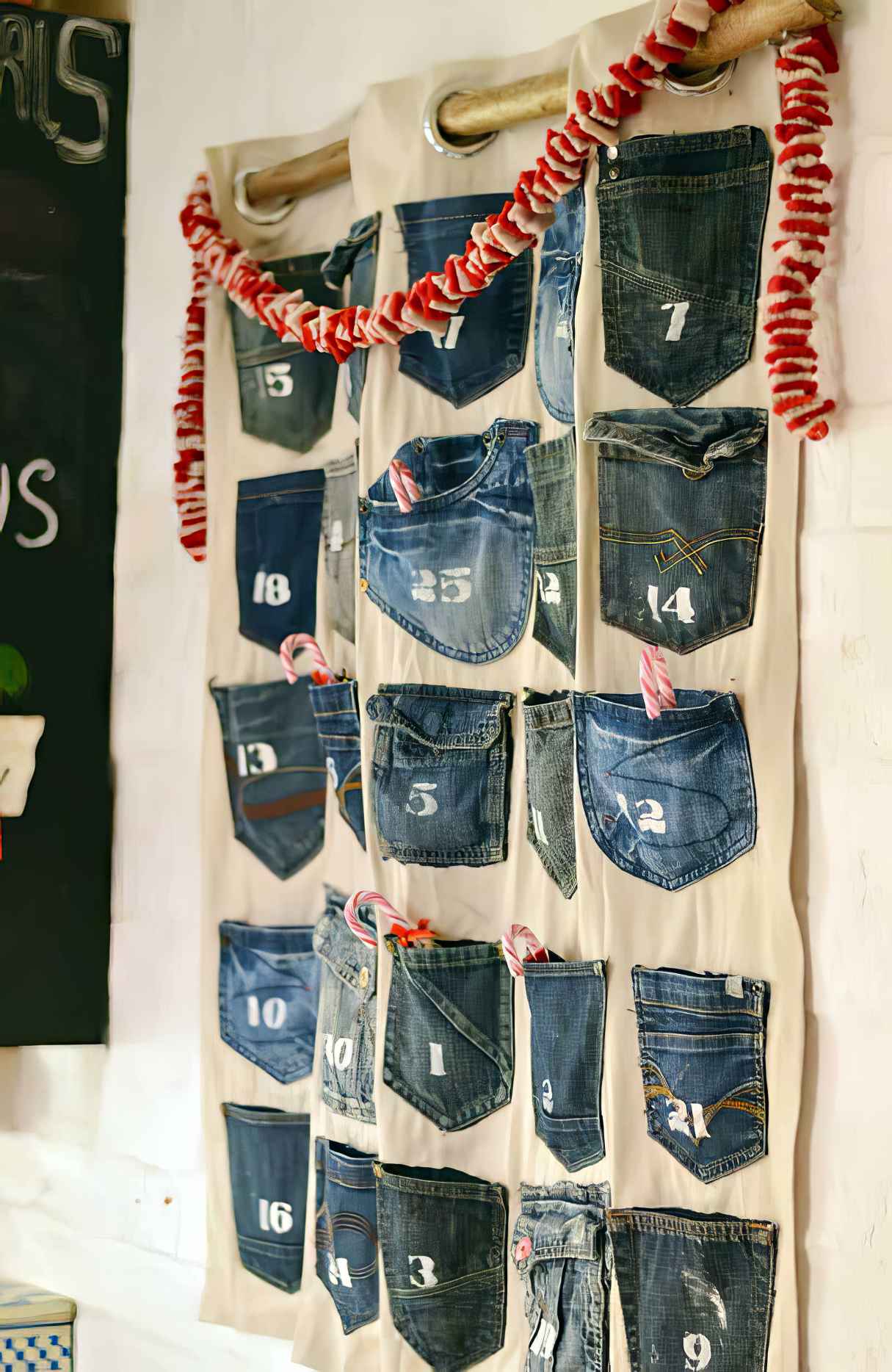 Simple To Make Jeans Handmade Advent Calendar