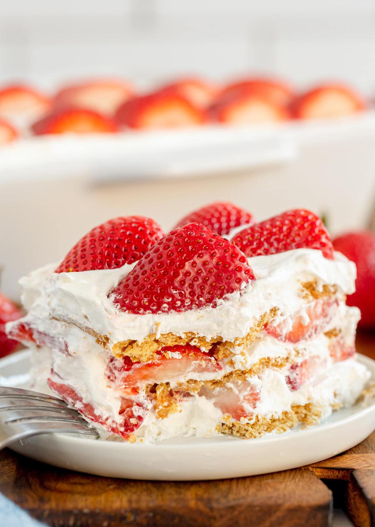 Strawberry Icebox Cake